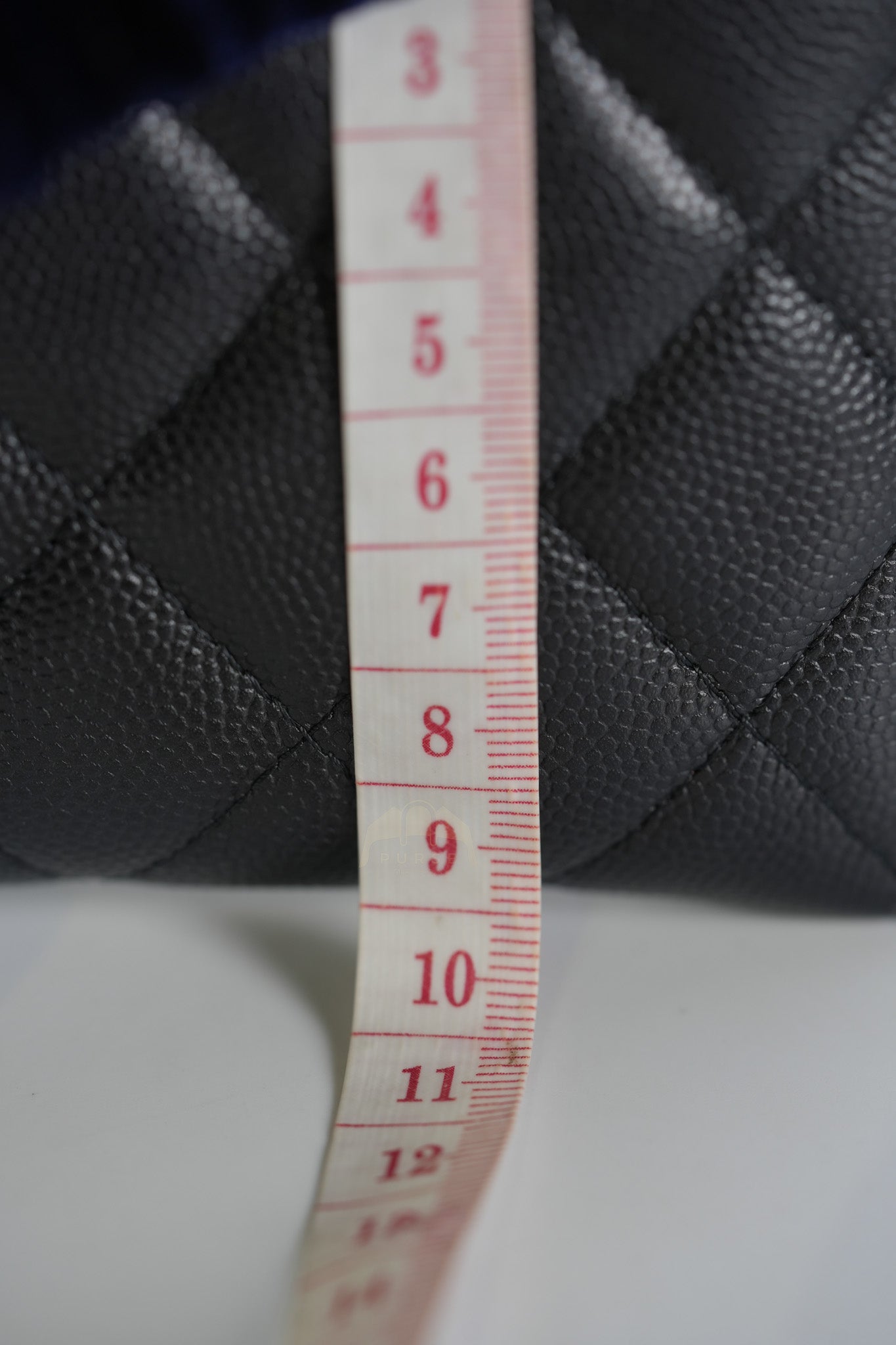 Zip Pouch Wallet in Black Caviar Leather Gold Hardware (Series 28)