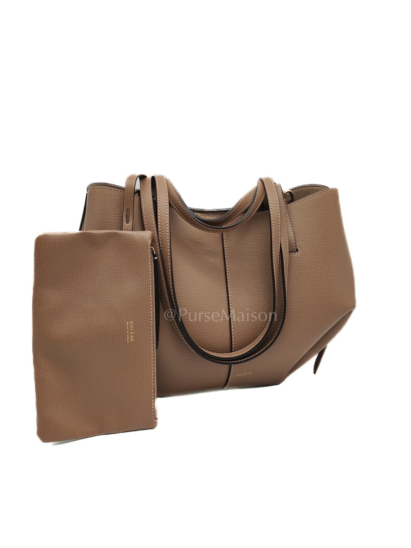Cyme Mini in Root Graine Leather Shoulder Bag