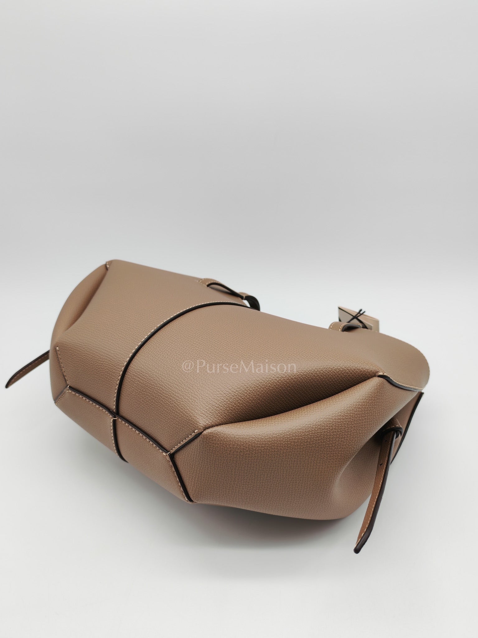 Cyme Mini in Root Graine Leather Shoulder Bag