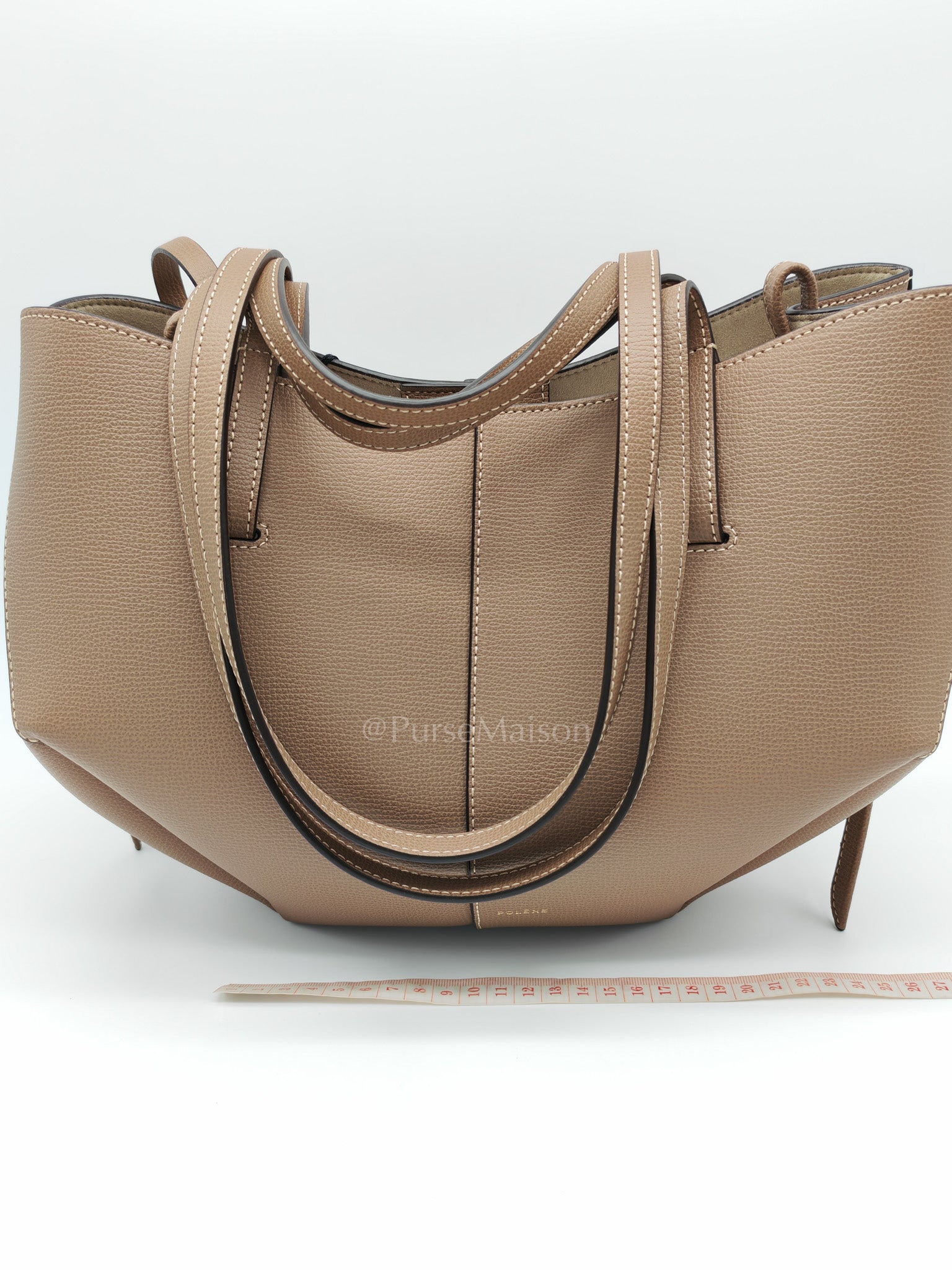 Cyme Mini in Root Graine Leather Shoulder Bag