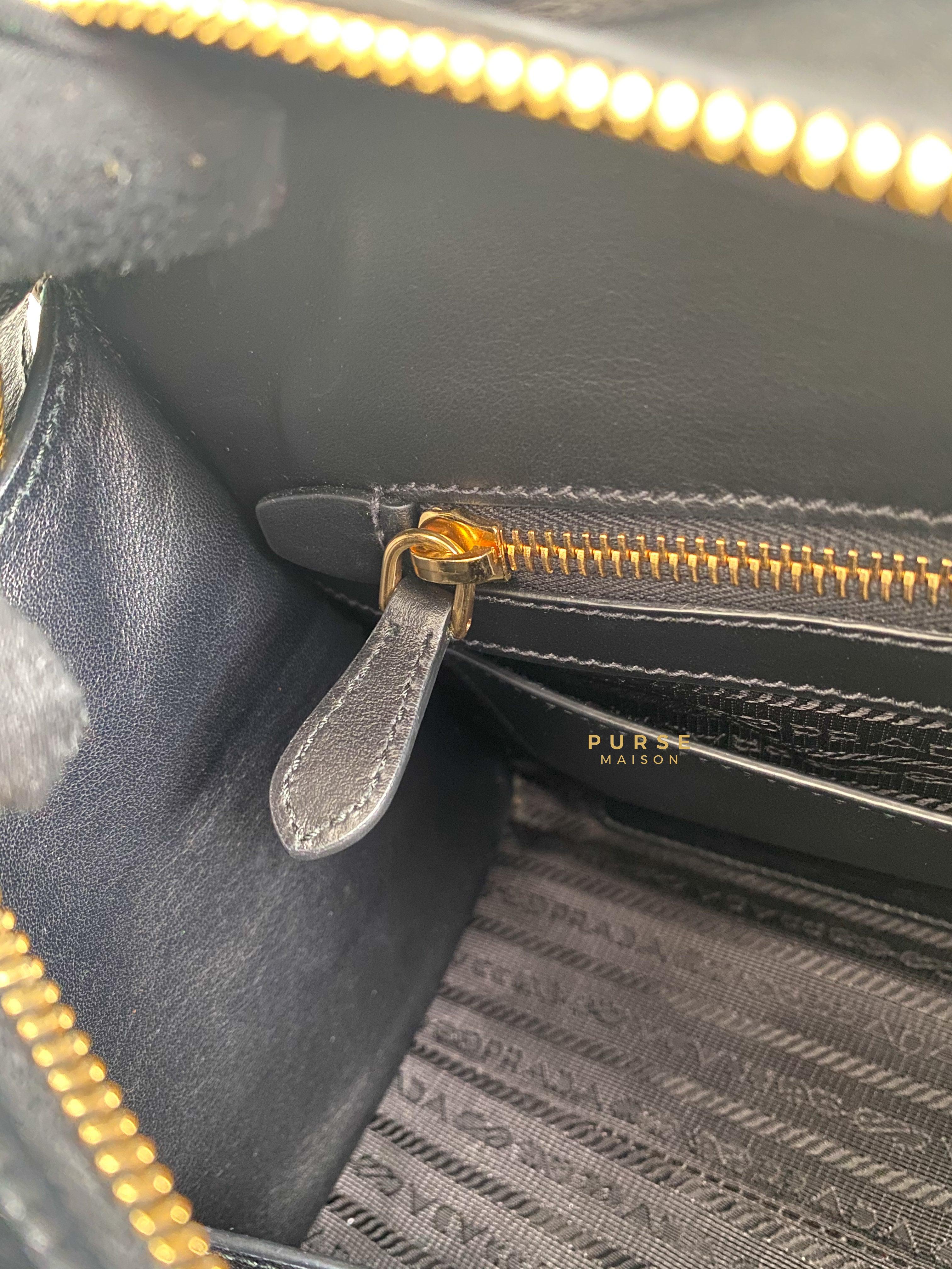 Prada 1BA045 Black Saffiano City Calfskin Bag | Purse Maison Luxury Bags Shop