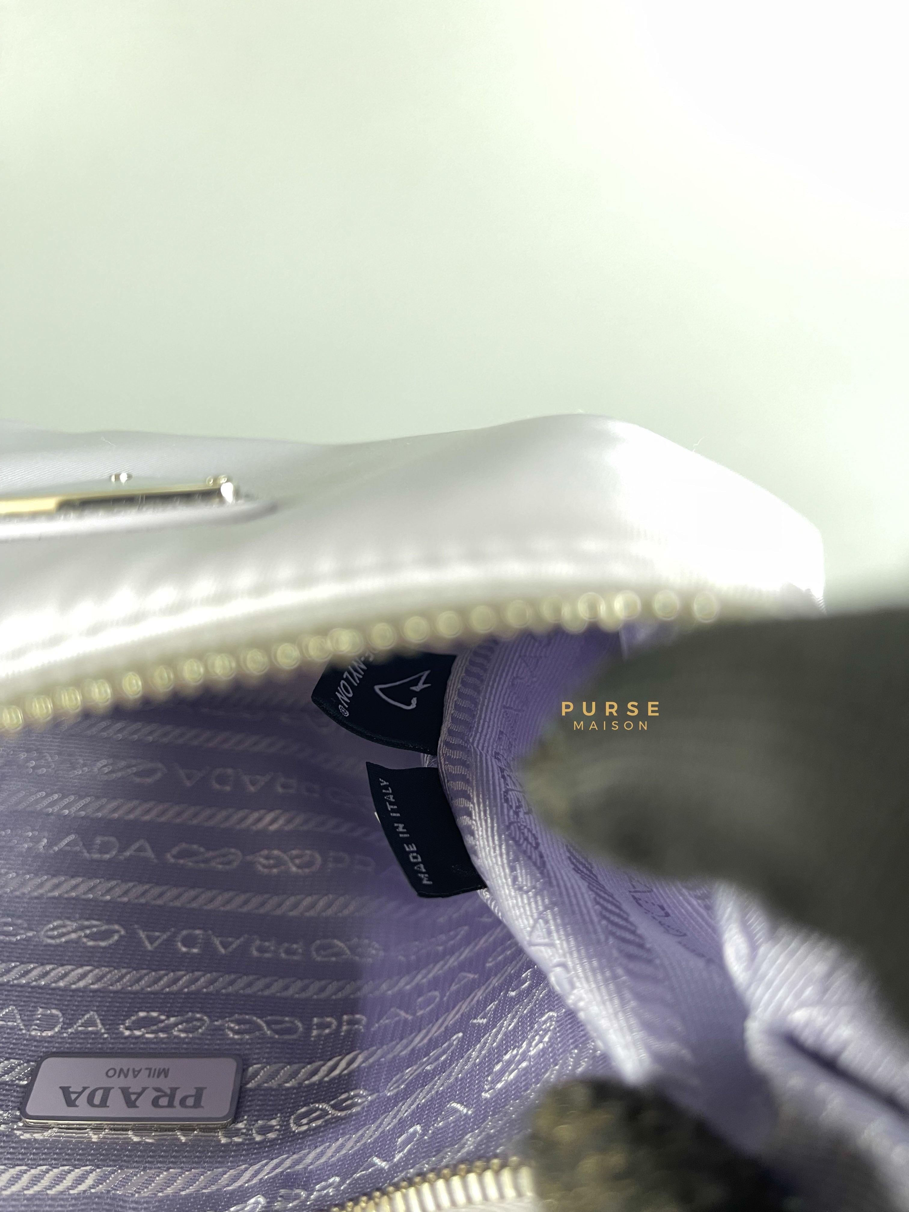 Prada 1NE204 Re-edition 2005 Tessuto Saffiano Glicine (Light Purple) | Purse Maison Luxury Bags Shop