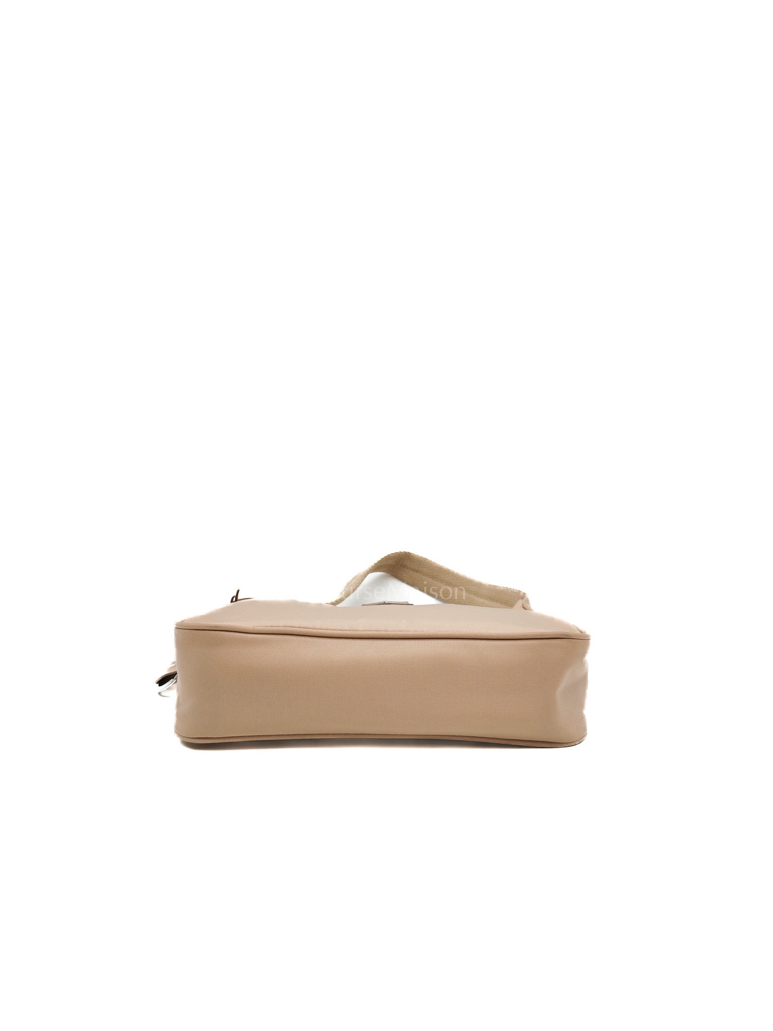Re-Edition 2000 Mini Bag in Beige Tessuto Nylon Canvas | Purse Maison Luxury Bags Shop
