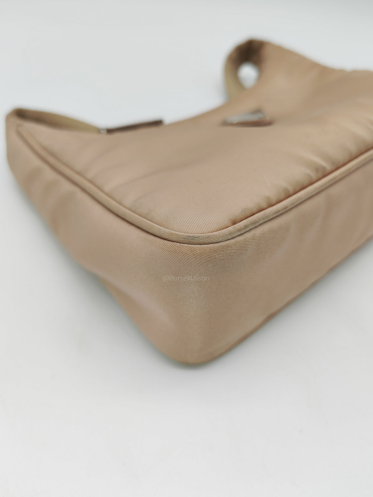 Prada Re-Edition 2000 Mini Bag in Beige Tessuto Nylon Leather | Purse Maison Luxury Bags Shop