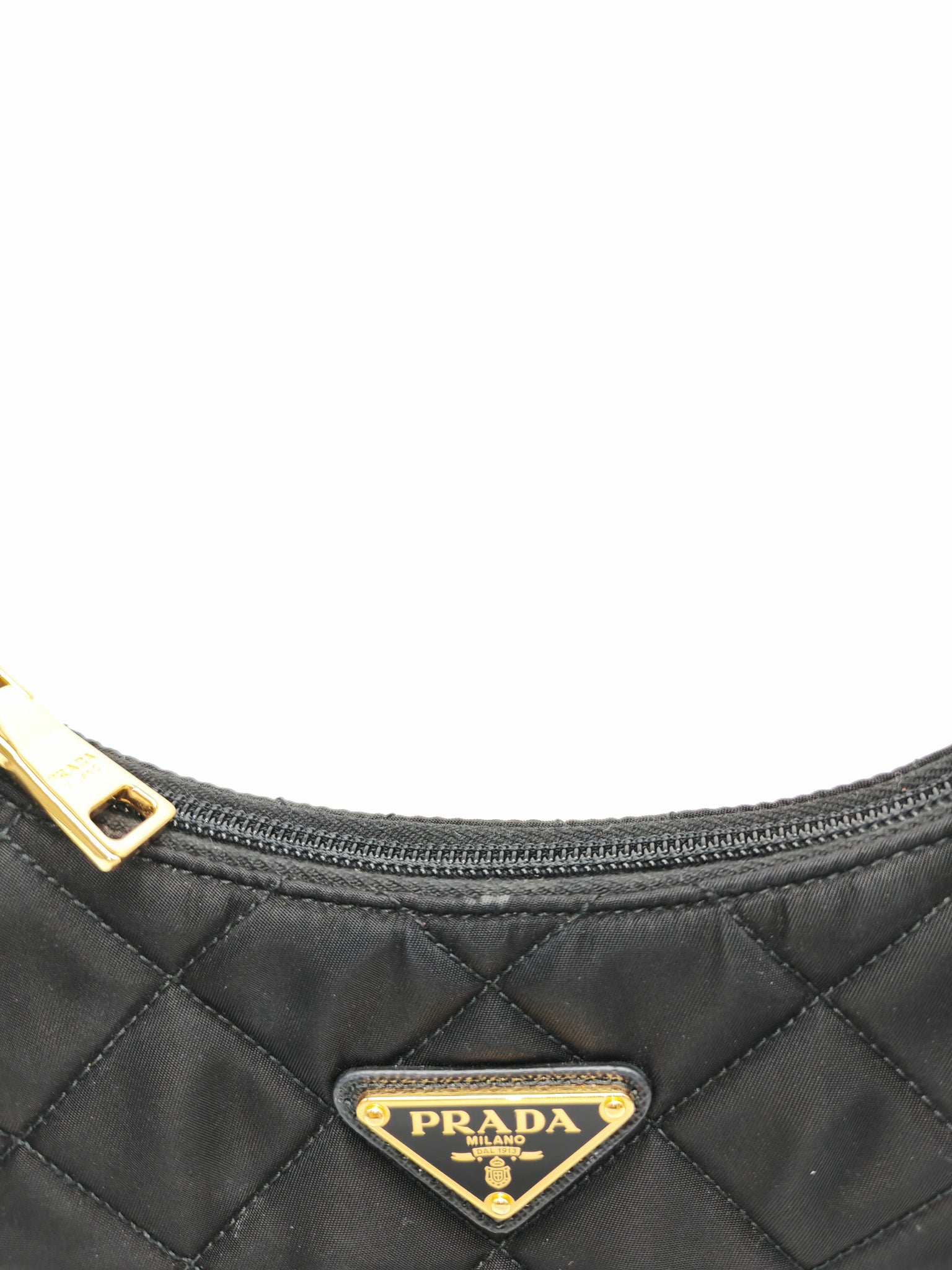 Prada Re-edition in Black Tessuto Nylon Quilted Canvas | Purse Maison Luxury Bags Shop