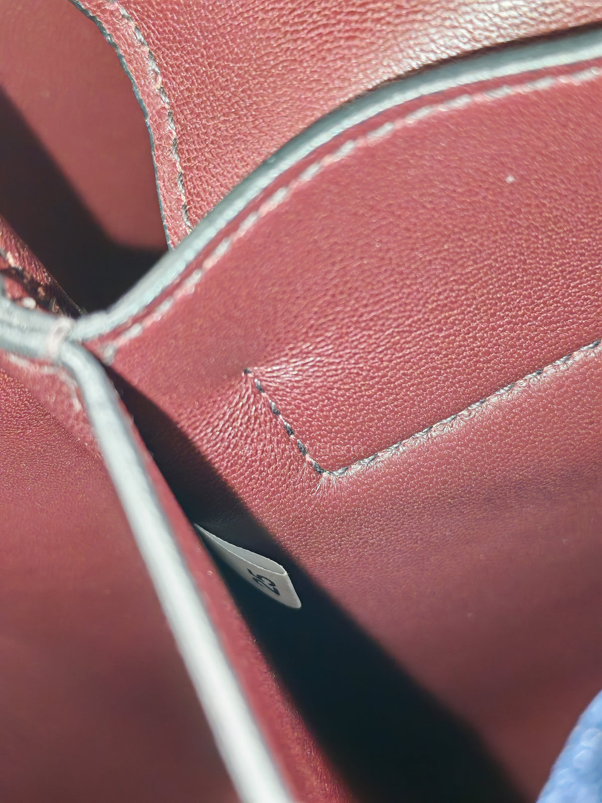 Prada Saffiano Cuir Double Bag in Burgundy Saffiano Leather and Silver Hardware | Purse Maison Luxury Bags Shop