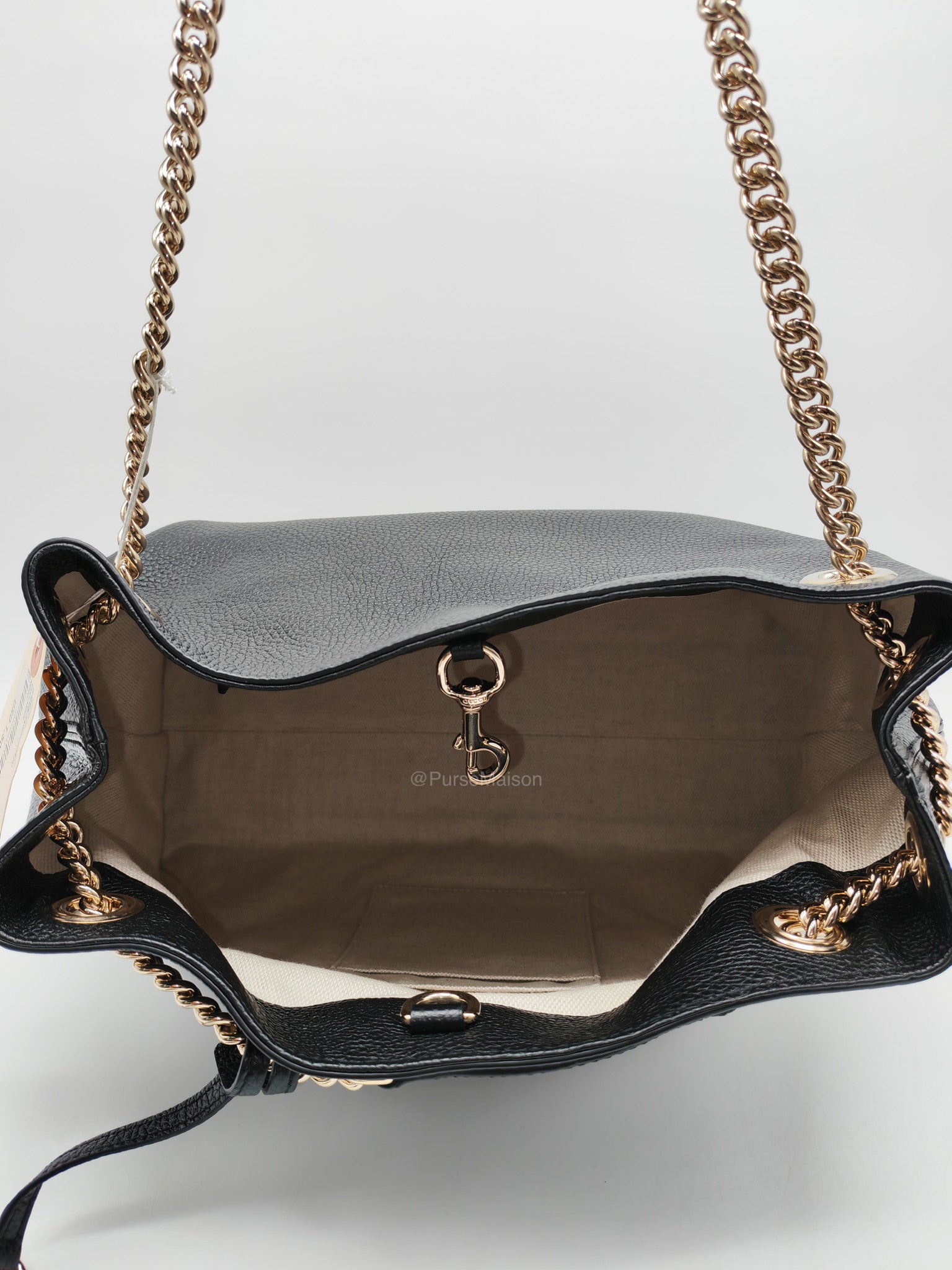 Price: Gucci Soho Chain Shoulder Bag in Black | Purse Maison Luxury Bags Shop