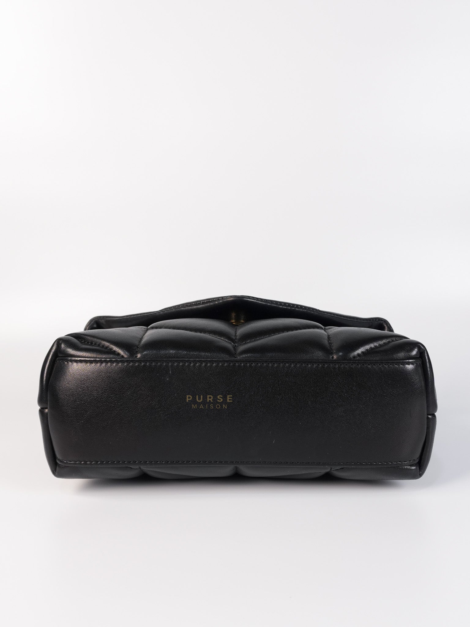 Puffer Toy Bag in Black Quilted Lambskin Leather | Purse Maison Luxury Bags Shop