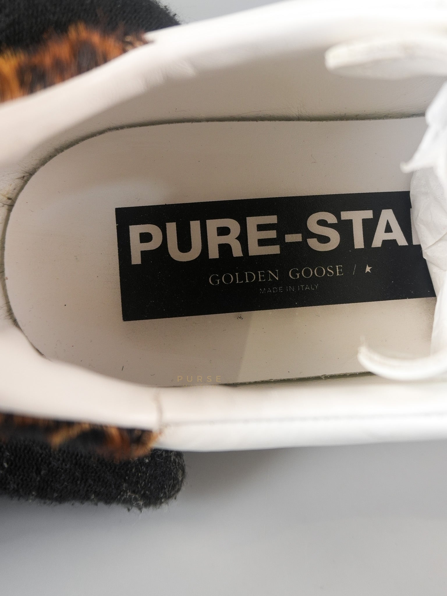 Pure Star Calfskin Hair Chunky Sneakers in Size 41 EU (26 cm) | Purse Maison Luxury Bags Shop
