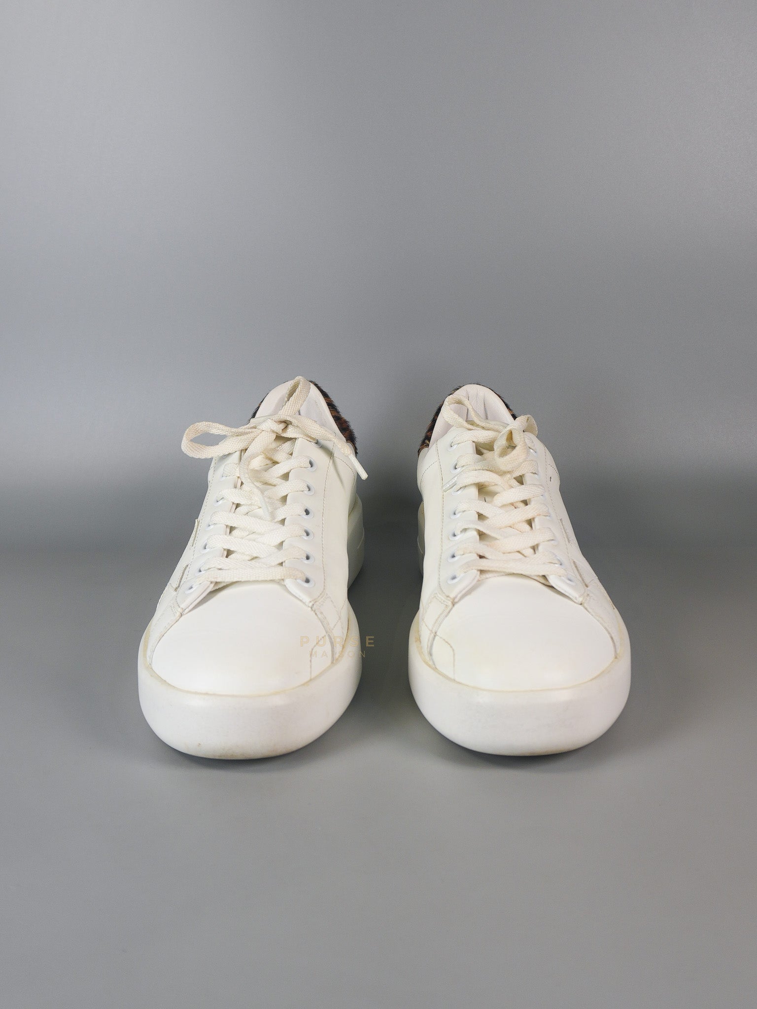 Pure Star Calfskin Hair Chunky Sneakers in Size 41 EU (26 cm) | Purse Maison Luxury Bags Shop