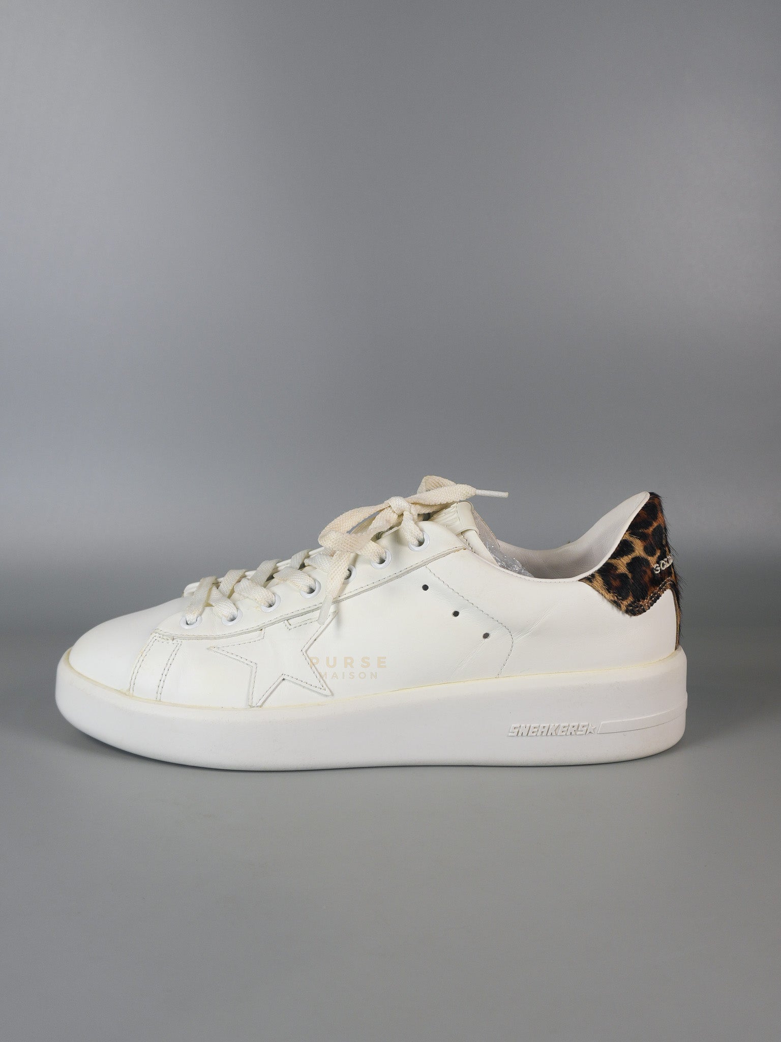 Pure Star Calfskin Hair Chunky Sneakers in Size 41 EU (26 cm) | Purse Maison Luxury Bags Shop