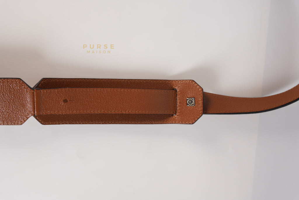 Puzzle Bag Small in Tricolor Brown/Red/Black Goatskin Leather | Purse Maison Luxury Bags Shop