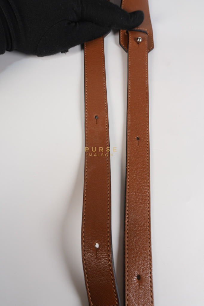 Puzzle Bag Small in Tricolor Brown/Red/Black Goatskin Leather | Purse Maison Luxury Bags Shop