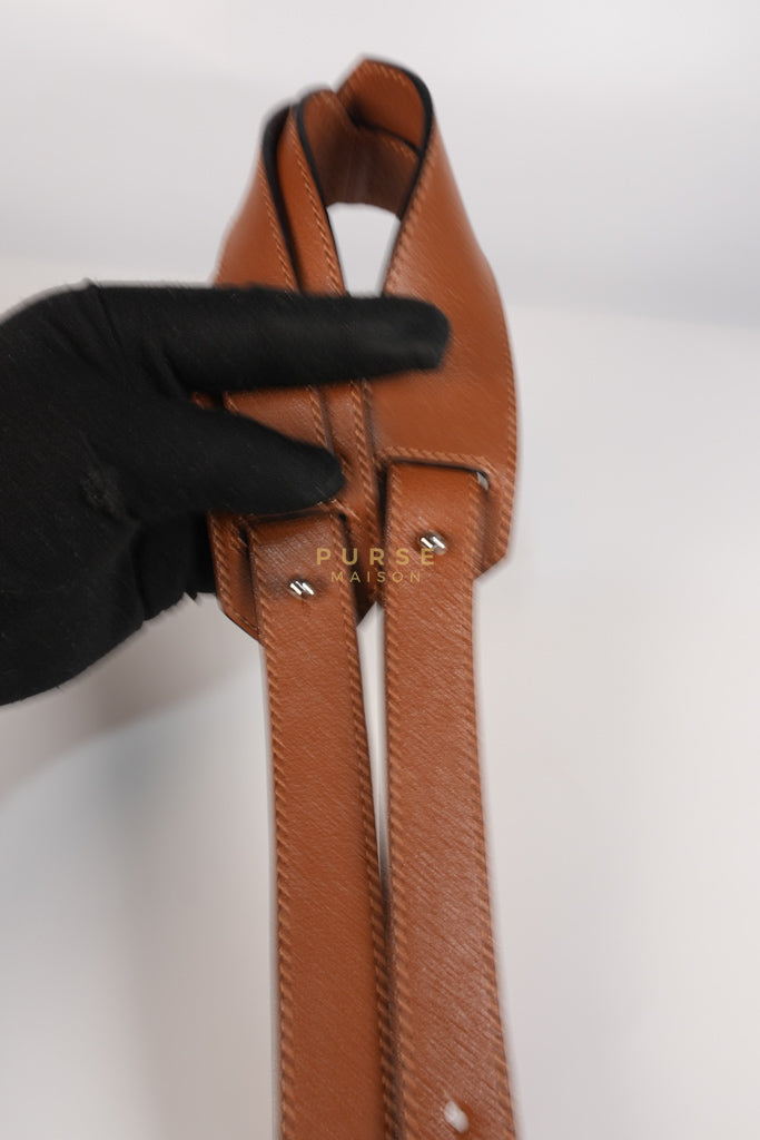 Puzzle Bag Small in Tricolor Brown/Red/Black Goatskin Leather | Purse Maison Luxury Bags Shop