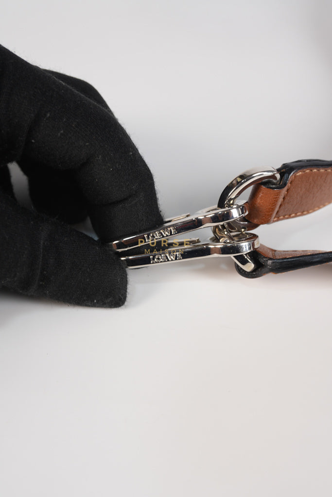 Puzzle Bag Small in Tricolor Brown/Red/Black Goatskin Leather | Purse Maison Luxury Bags Shop