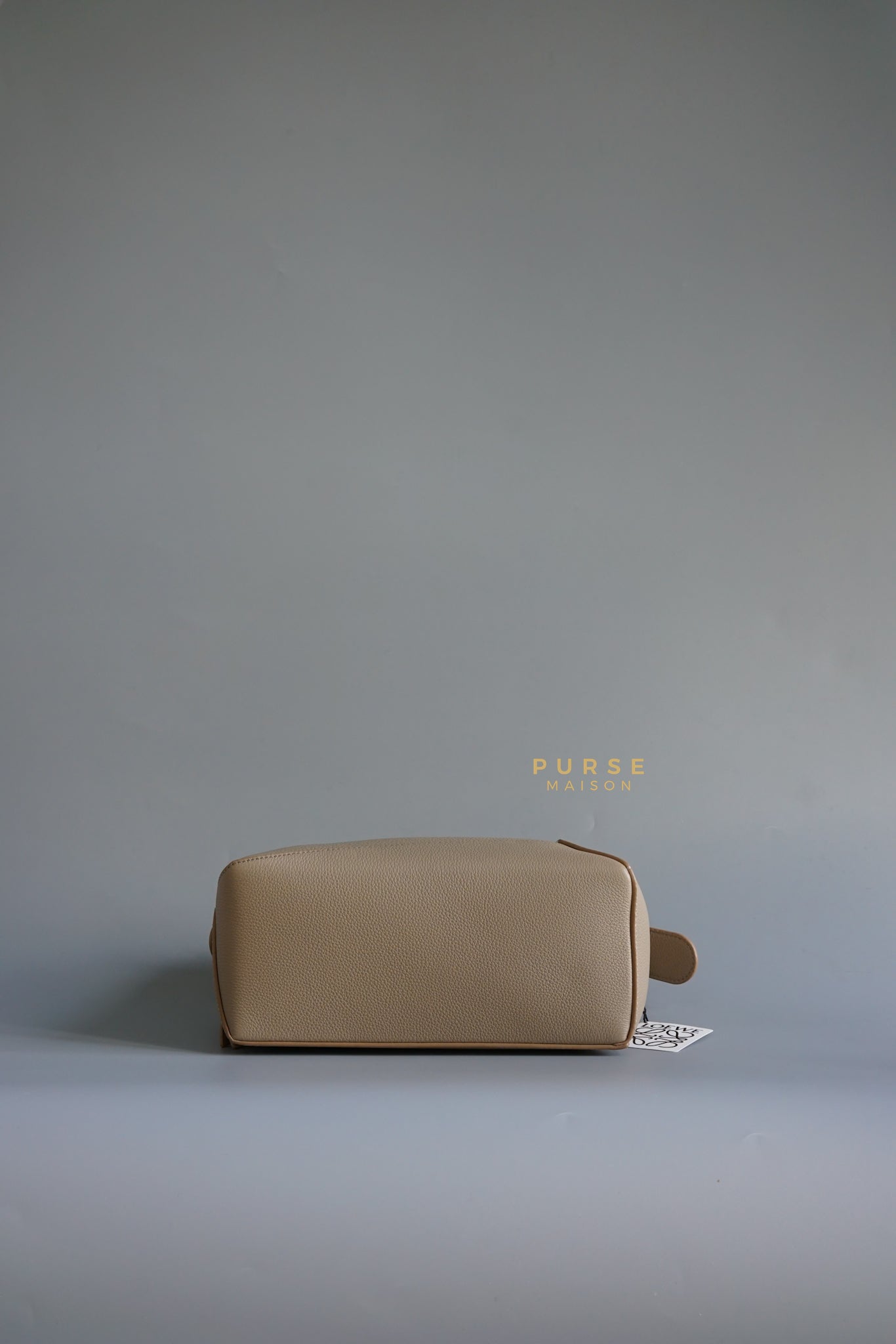 Puzzle Edge Small Bag in Sand Grained Calfskin | Purse Maison Luxury Bags Shop