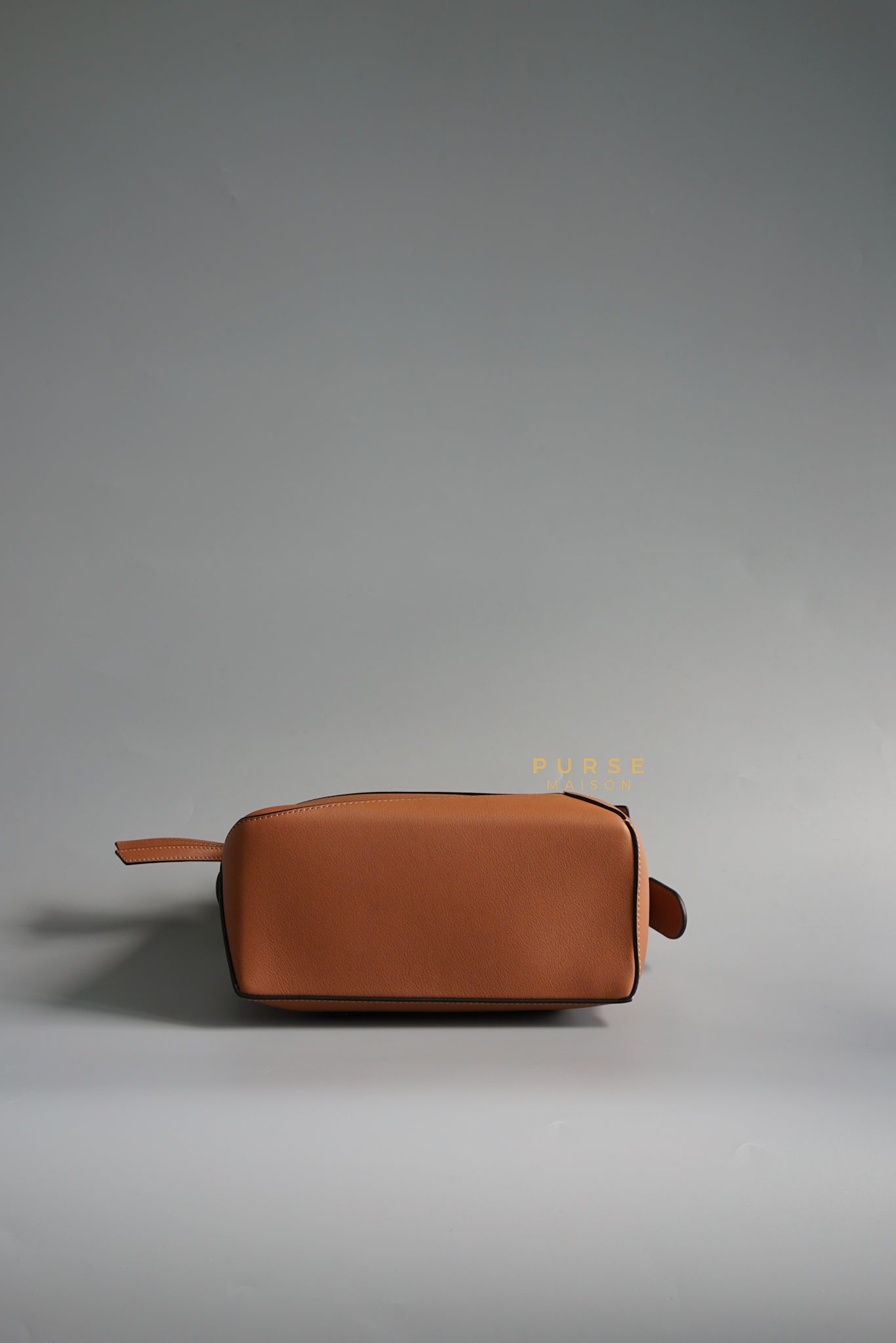 Puzzle Edge Small Bag in Tan Calfskin | Purse Maison Luxury Bags Shop