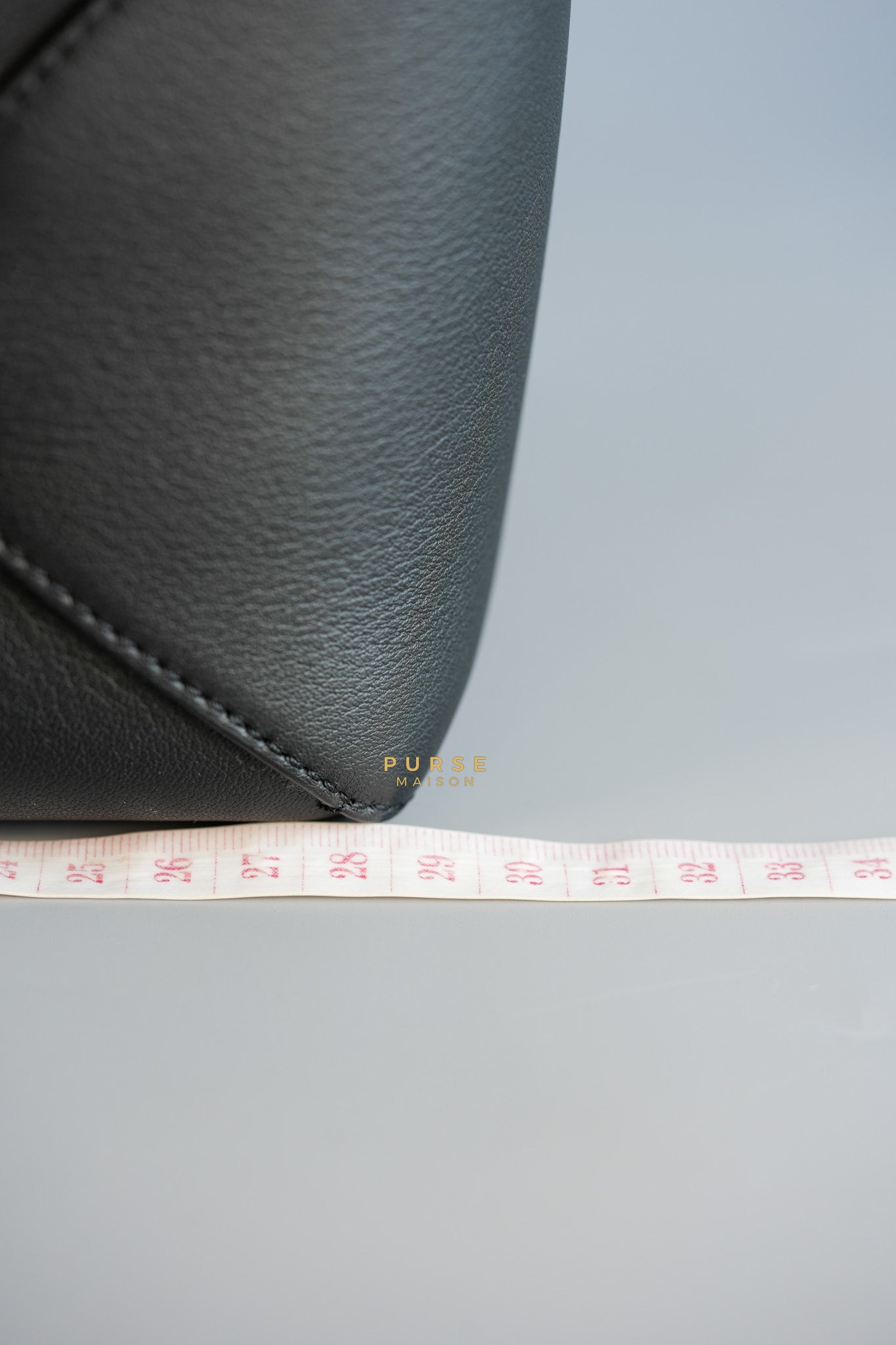 Puzzle Large Satin Black Calfskin Leather Bag | Purse Maison Luxury Bags Shop