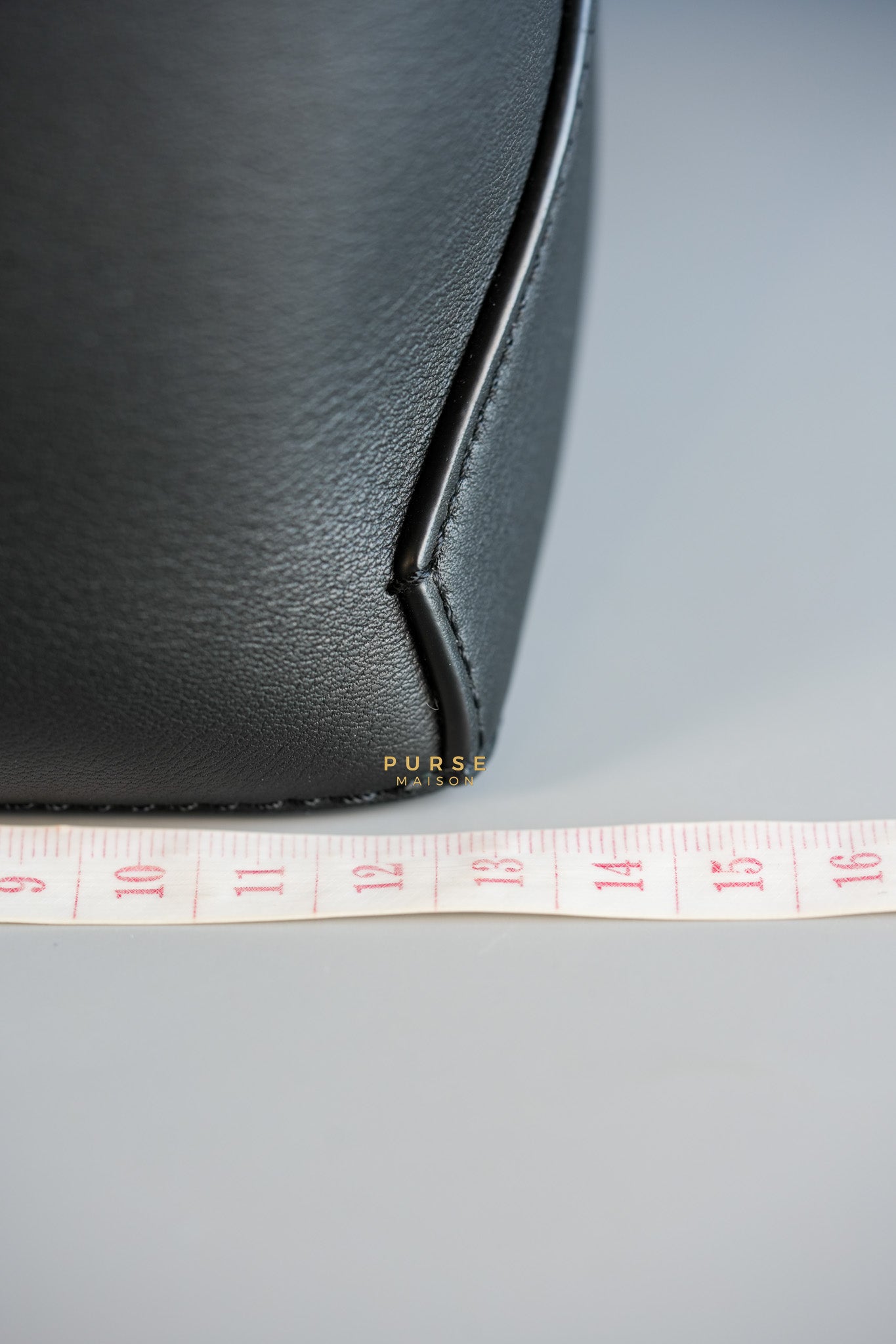 Puzzle Large Satin Black Calfskin Leather Bag | Purse Maison Luxury Bags Shop