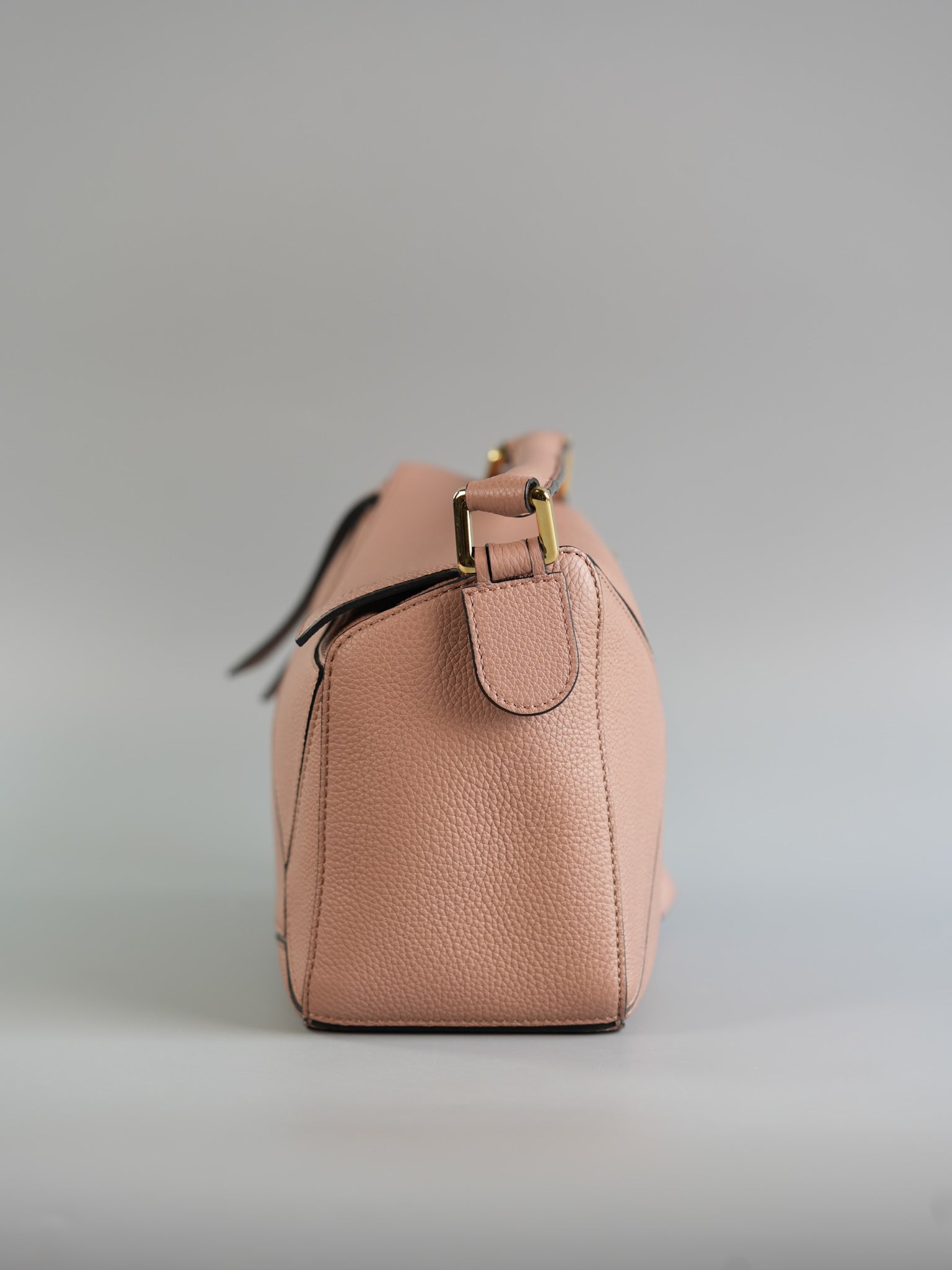 Puzzle Small Bag in Old Rose Grained Calfskin | Purse Maison Luxury Bags Shop