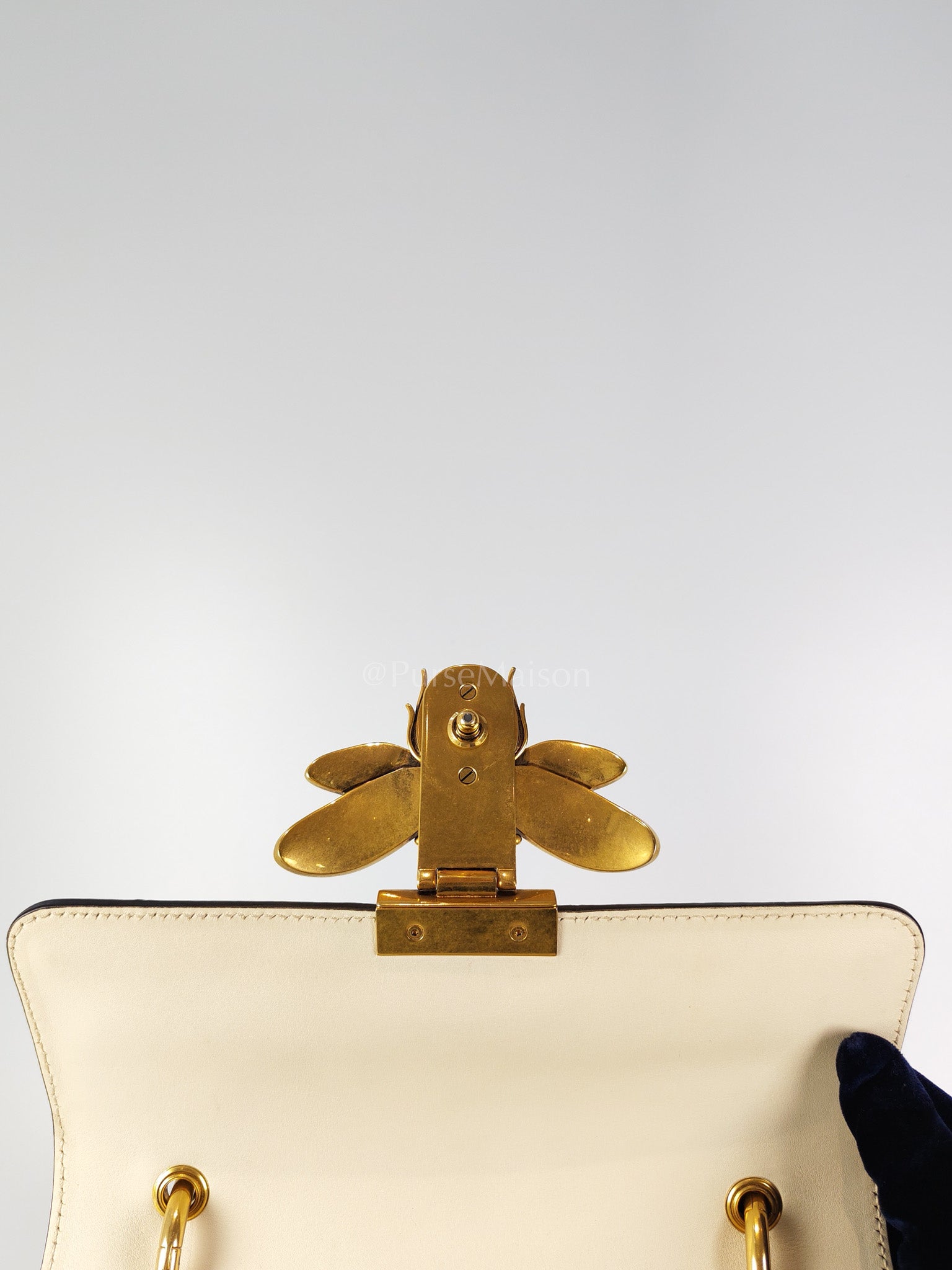 Python Queen Margaret “Loved” Top Handle Bag | Purse Maison Luxury Bags Shop