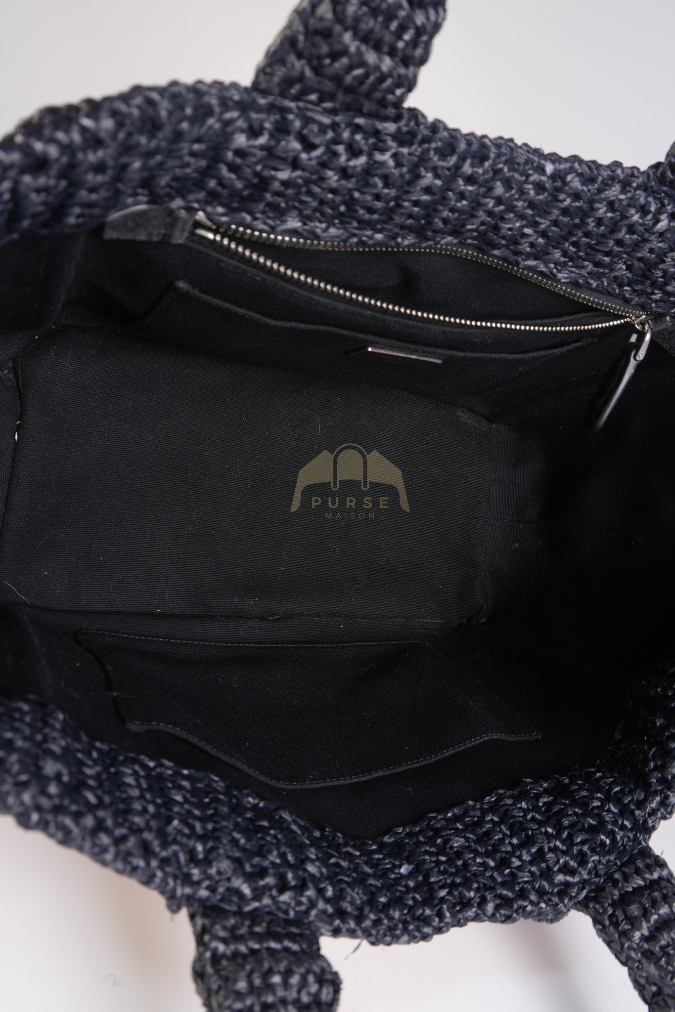 Raffia Circle Multicolour Tote Bag | Purse Maison Luxury Bags Shop