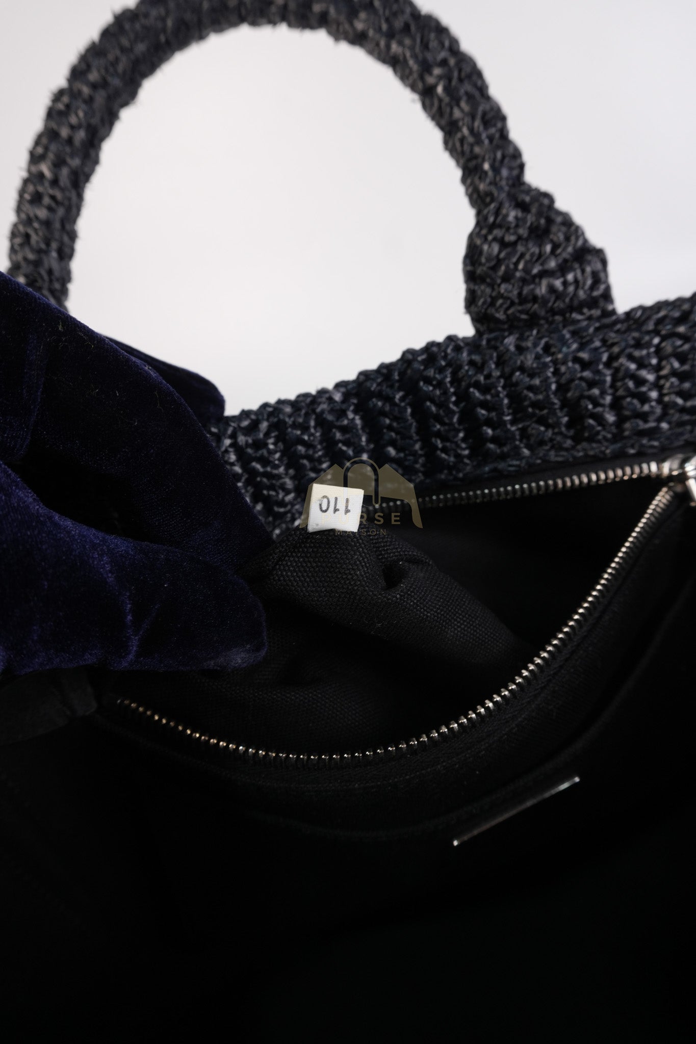 Raffia Circle Multicolour Tote Bag | Purse Maison Luxury Bags Shop