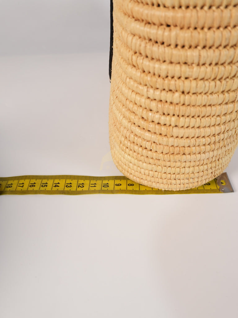 Raffia Ibiza Square Natural Tan Basket Bag | Purse Maison Luxury Bags Shop