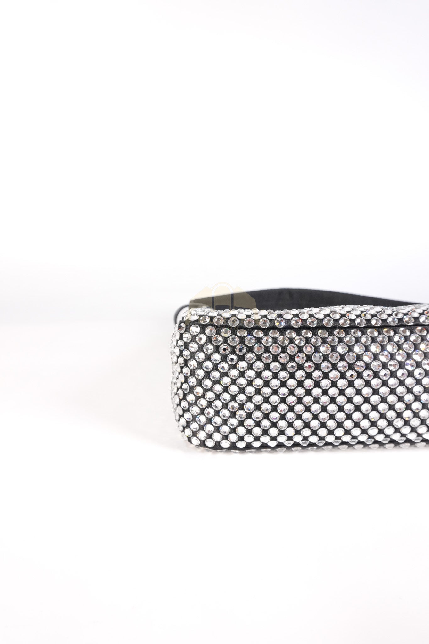 Re-Edition 2000 Black Nylon with Crystals Shoulder Bag | Purse Maison Luxury Bags Shop