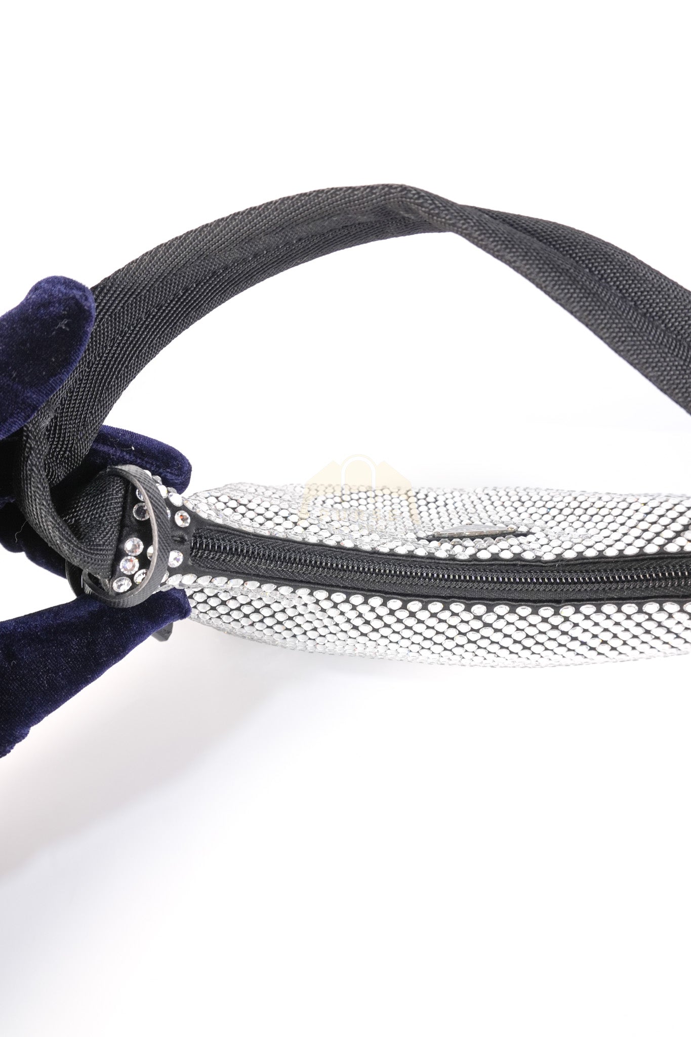 Re-Edition 2000 Black Nylon with Crystals Shoulder Bag | Purse Maison Luxury Bags Shop