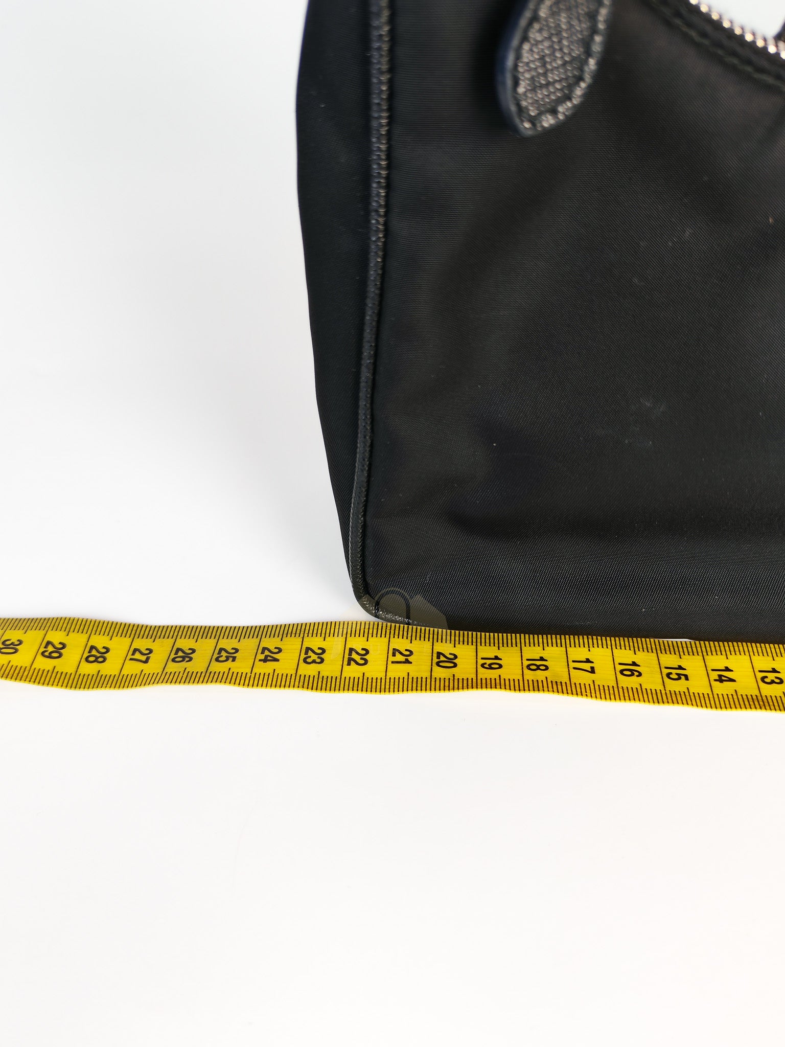 Re-Edition 2005 Shoulder Bag in Black Tessuto Nylon & Silver Hardware | Purse Maison Luxury Bags Shop