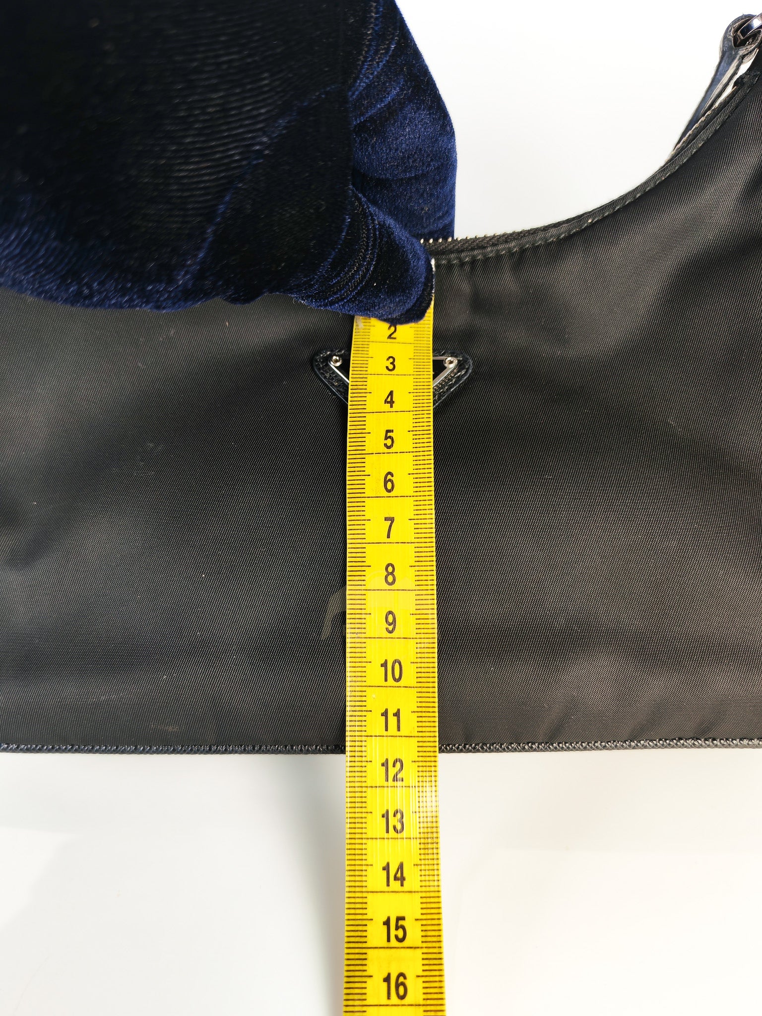 Re-Edition 2005 Shoulder Bag in Black Tessuto Nylon & Silver Hardware | Purse Maison Luxury Bags Shop