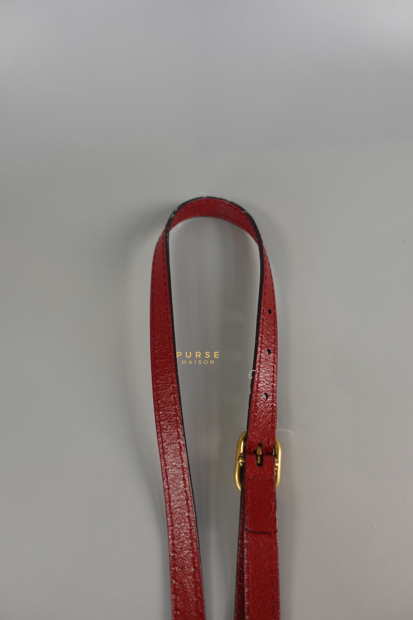 Re(belle) Medium in Red Leather Bag | Purse Maison Luxury Bags Shop