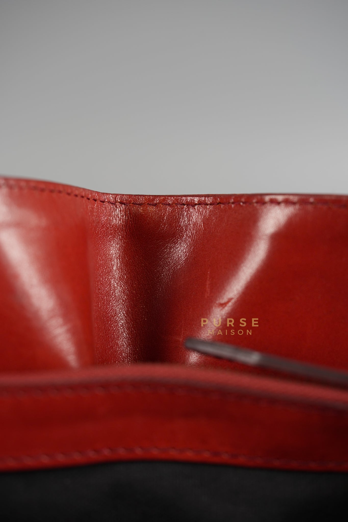 Red Bridle House Check Tote Bag | Purse Maison Luxury Bags Shop