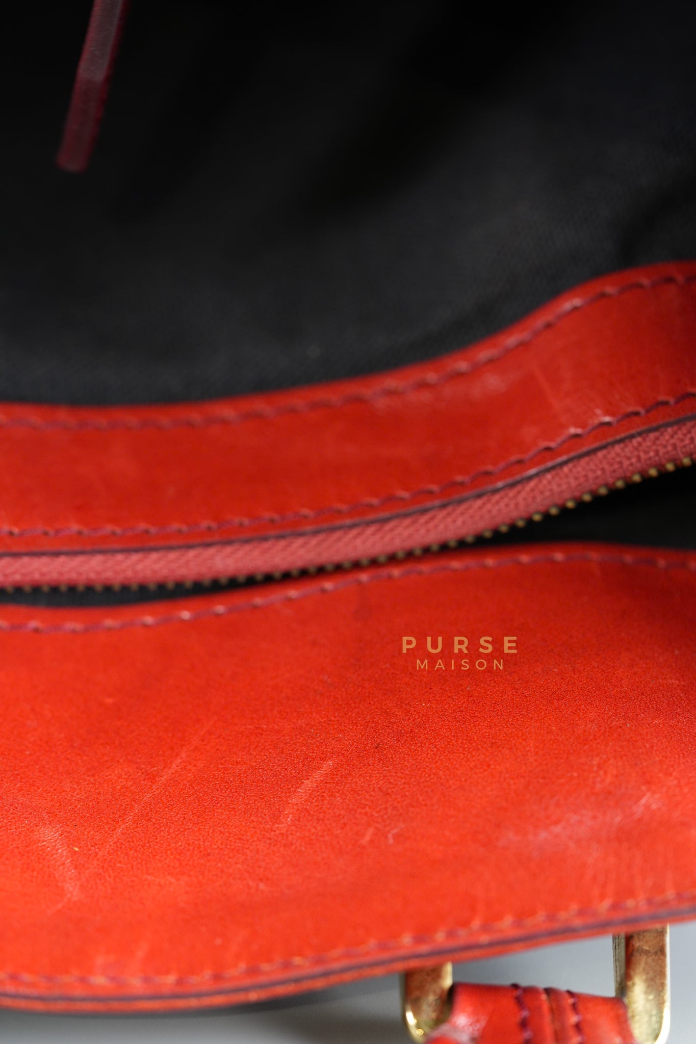 Red Bridle House Check Tote Bag | Purse Maison Luxury Bags Shop