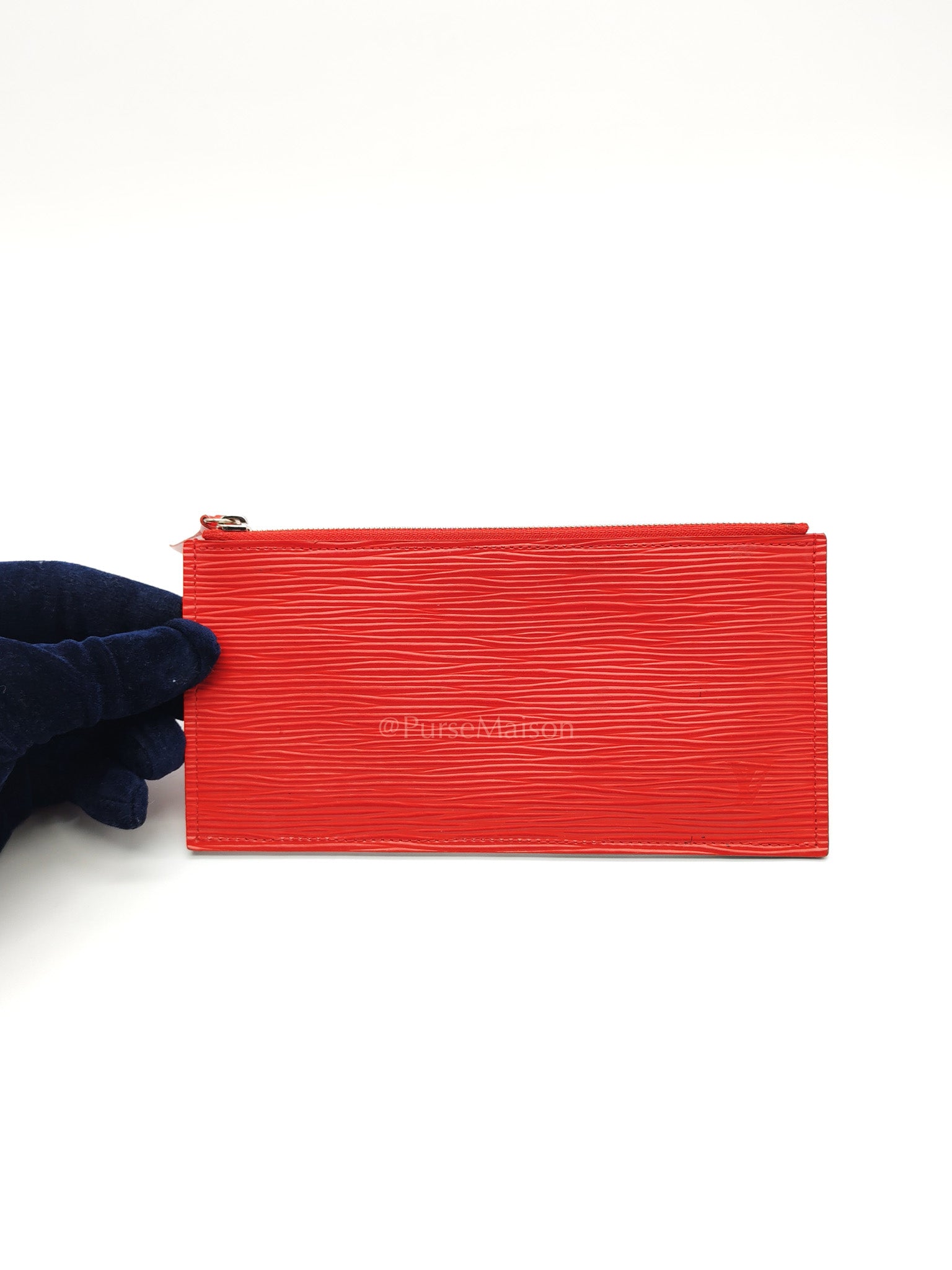 Felicie GM in Red Epi Leather Silver Hardware (Date code: TJ0117)
