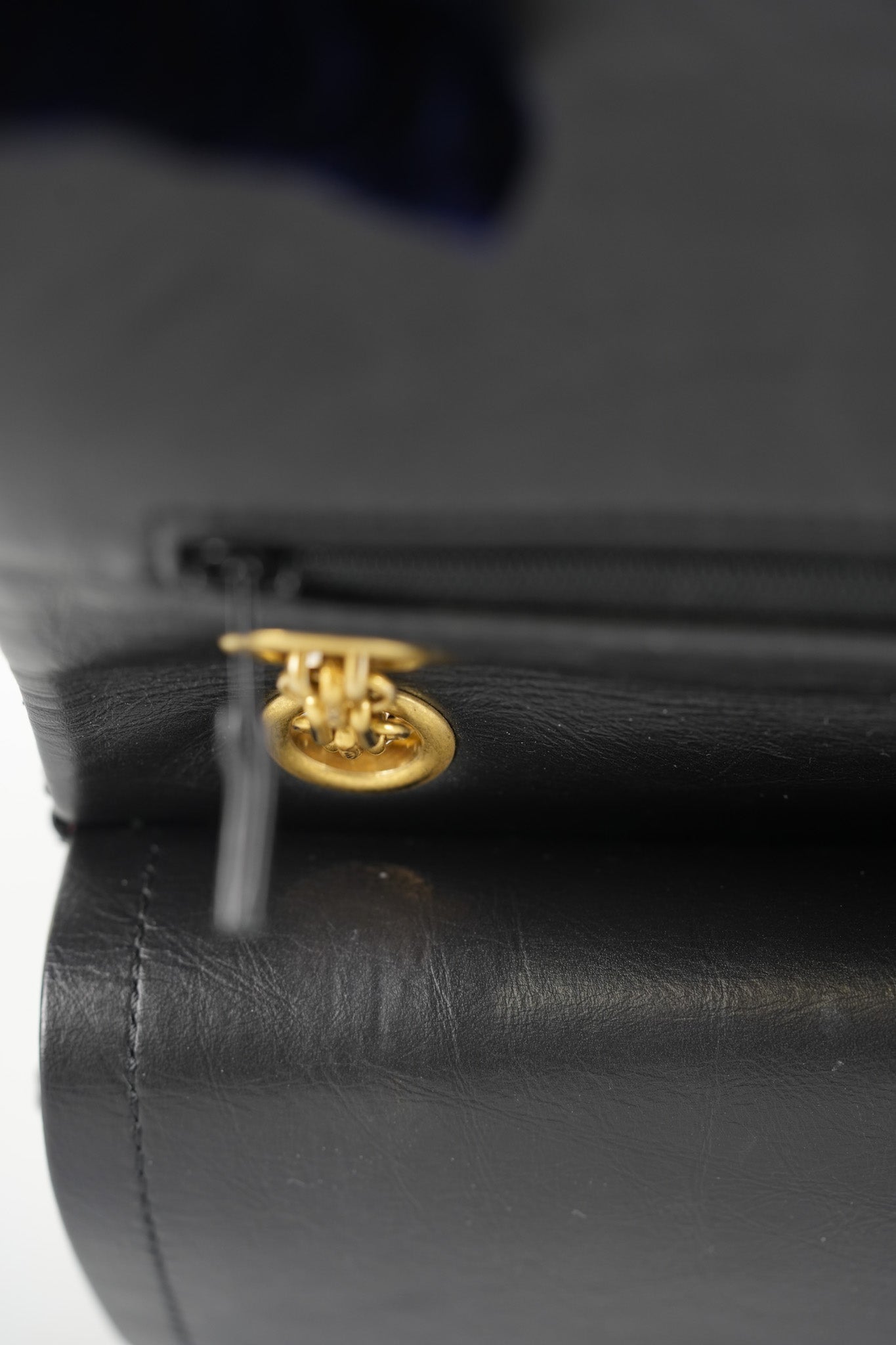 Reissue 2.55 Size 226 (Medium) in Black Quilted Calfskin Leather & Gold Hardware Series 21 | Purse Maison Luxury Bags Shop