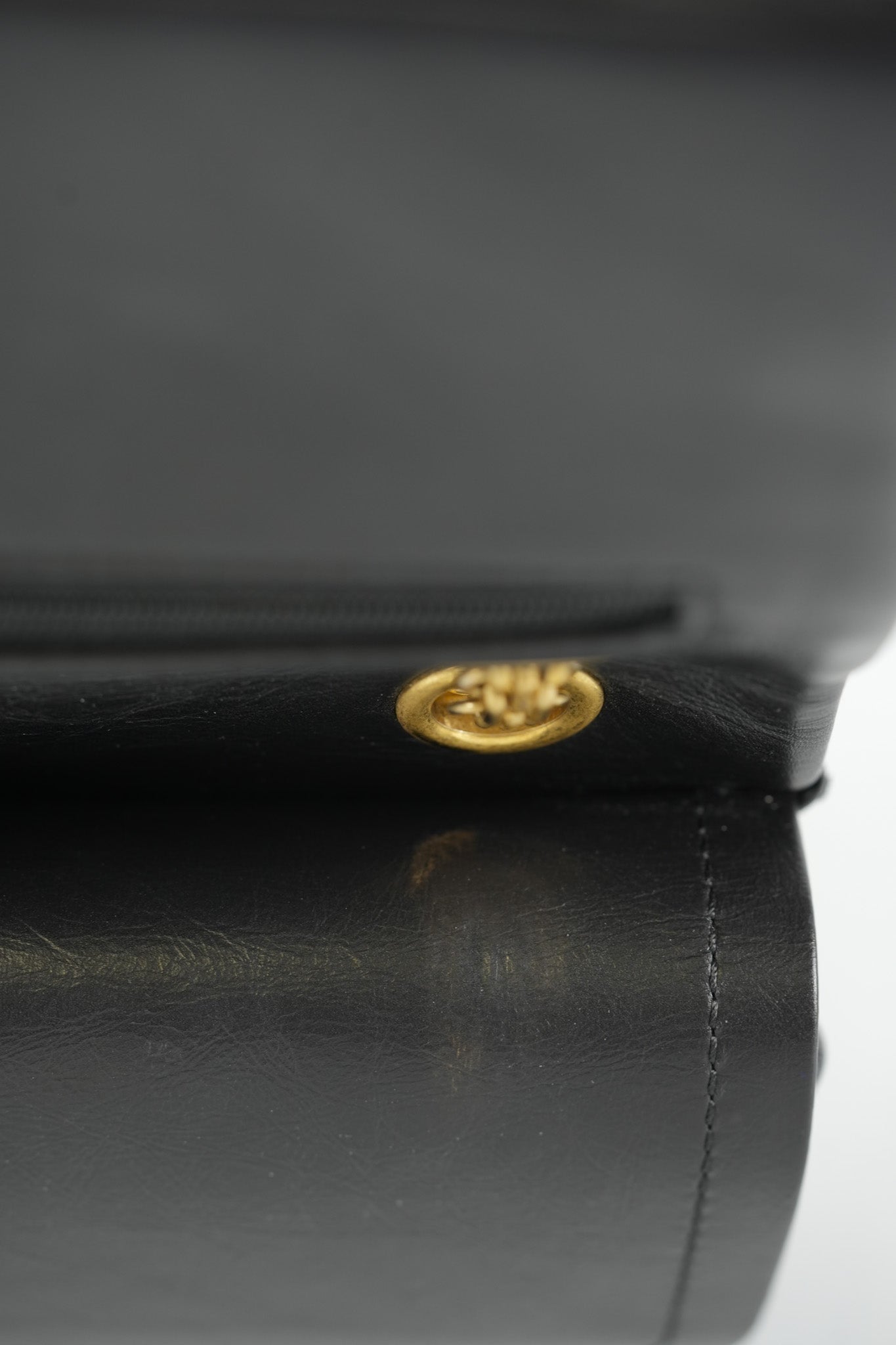 Reissue 2.55 Size 226 (Medium) in Black Quilted Calfskin Leather & Gold Hardware Series 21 | Purse Maison Luxury Bags Shop