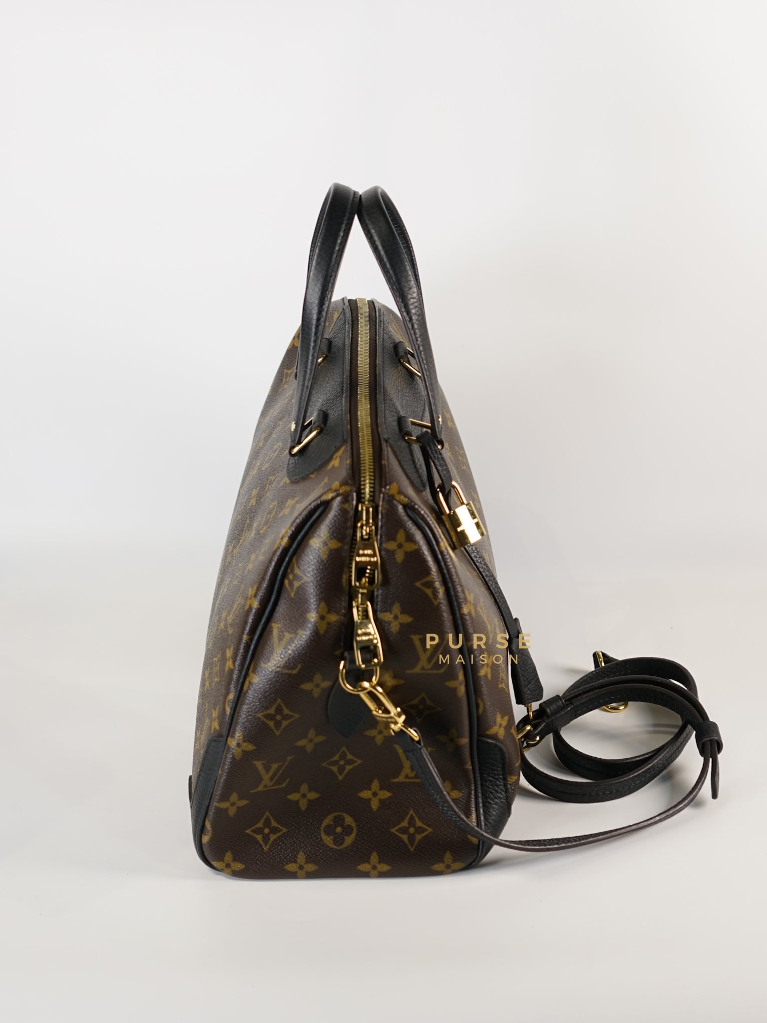 Retiro Noir NM in Monogram Canvas Bag (Date code: AH1175) | Purse Maison Luxury Bags Shop