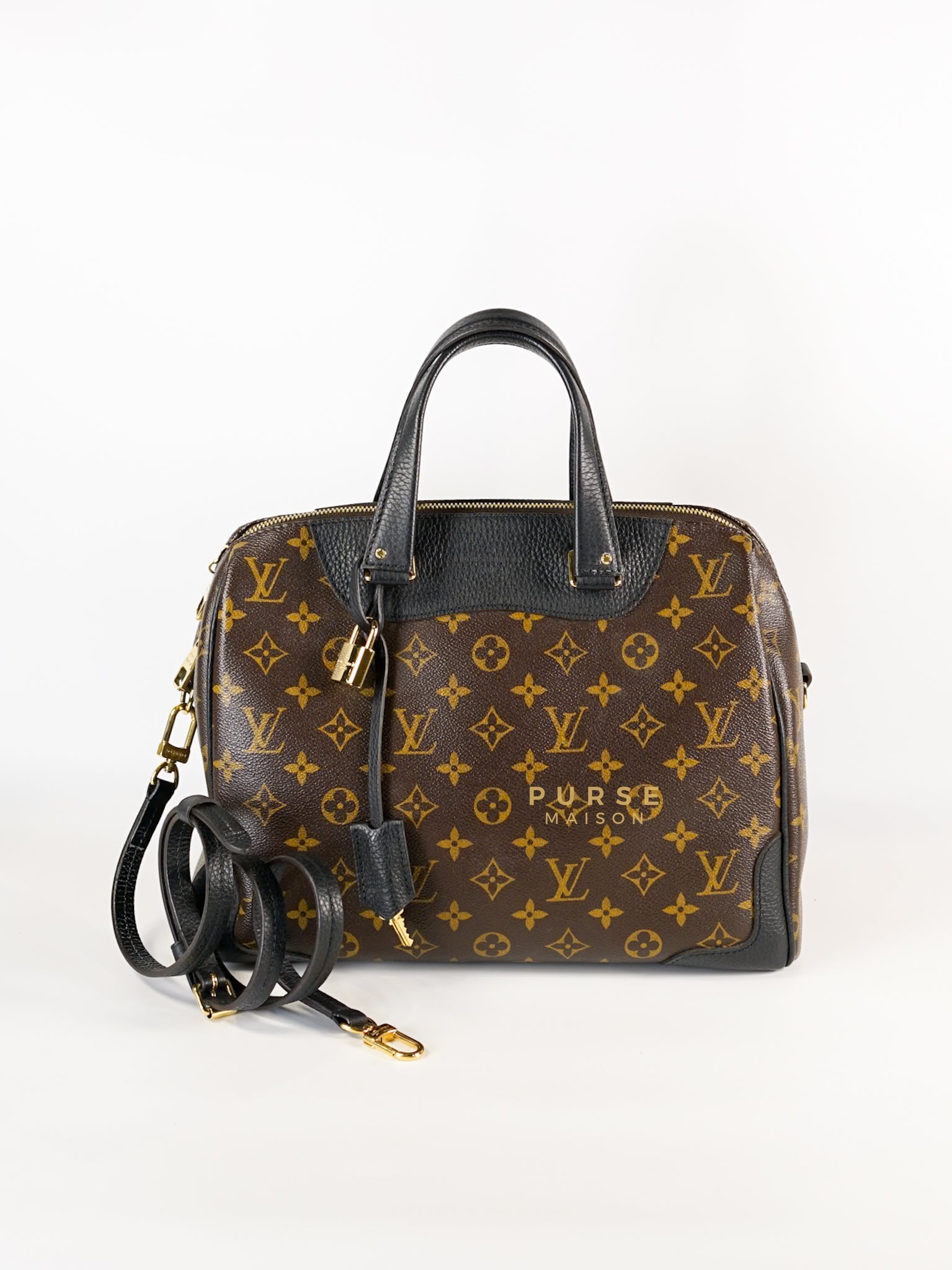 Retiro Noir NM in Monogram Canvas Bag (Date code: AH1175) | Purse Maison Luxury Bags Shop