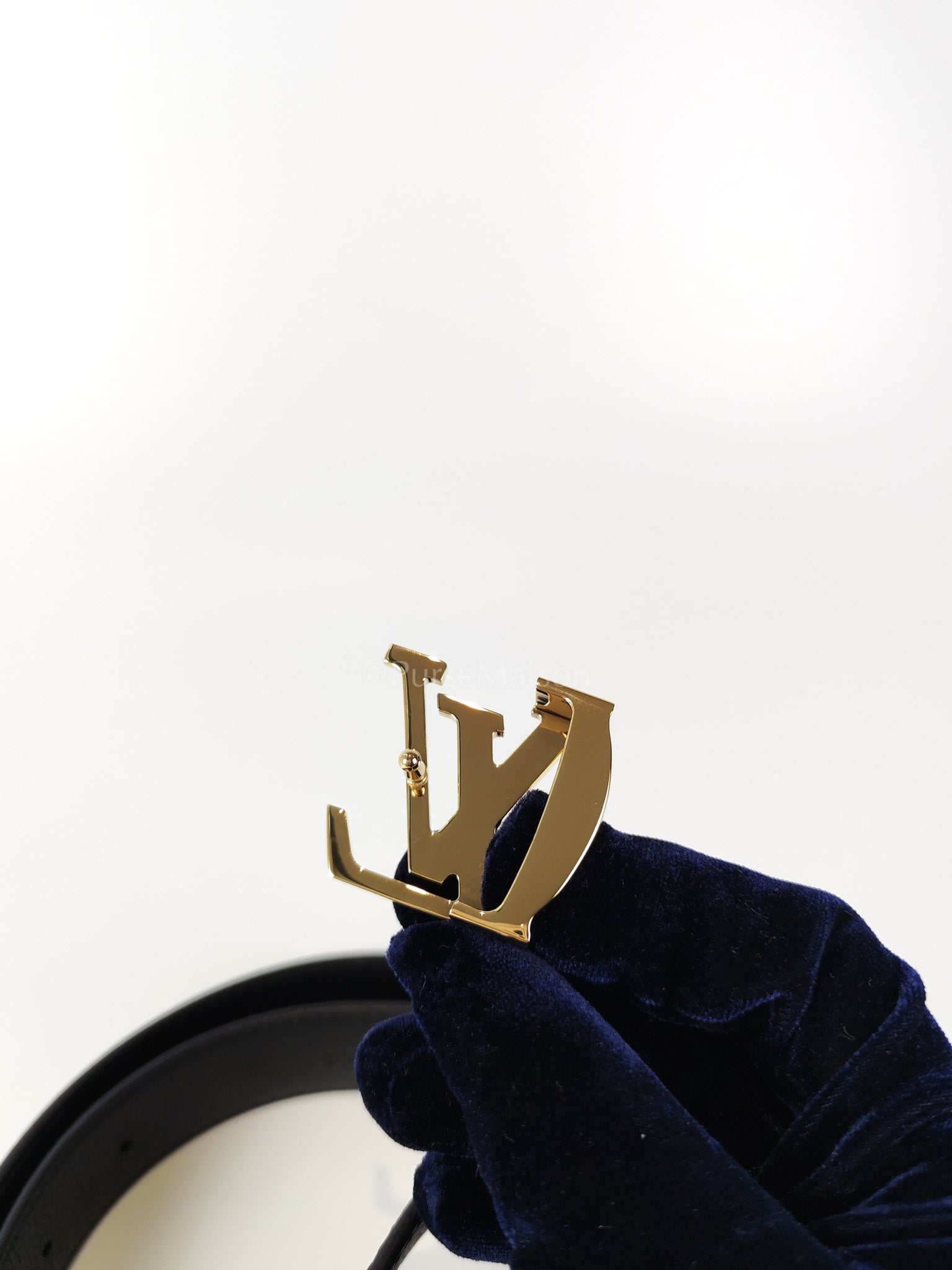 Reversible Belt in Monogram Leather Size 95cm x 38mm | Purse Maison Luxury Bags Shop