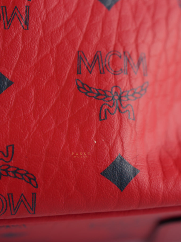 Reversible Visetoso Large Red Tote Bag | Purse Maison Luxury Bags Shop