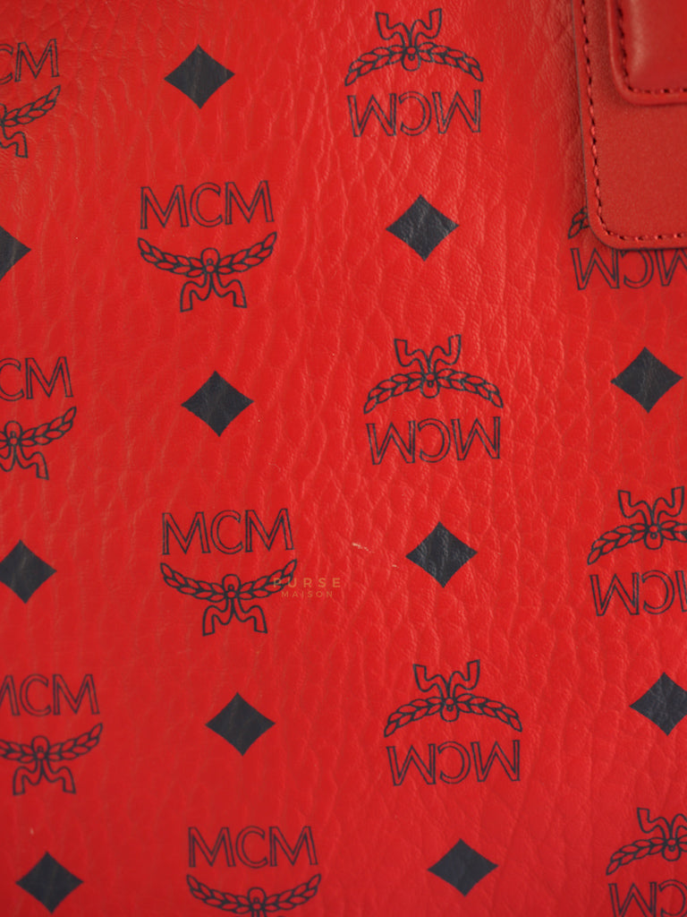 Reversible Visetoso Large Red Tote Bag | Purse Maison Luxury Bags Shop