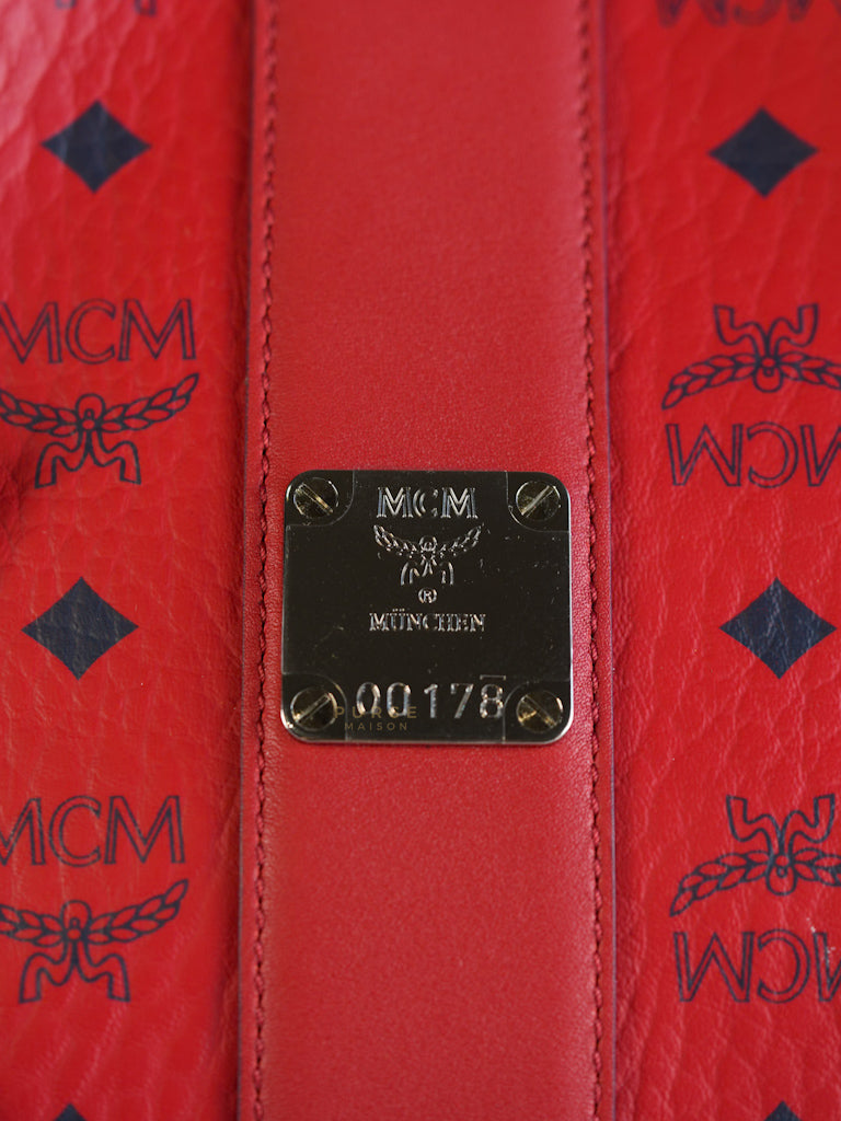 Reversible Visetoso Large Red Tote Bag | Purse Maison Luxury Bags Shop
