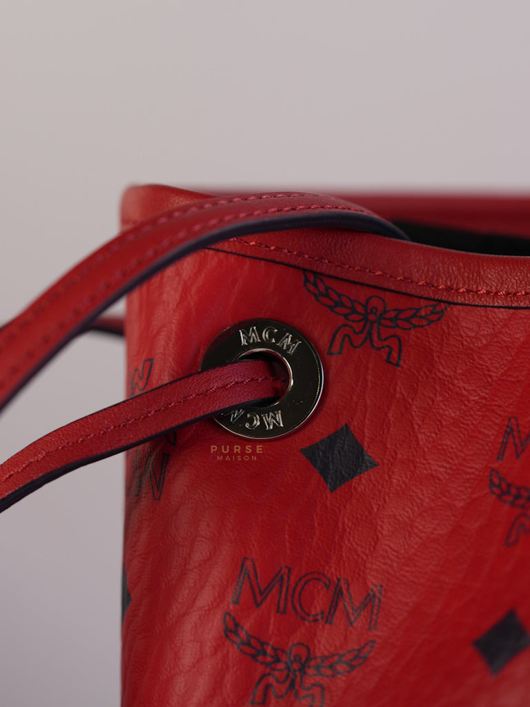 Reversible Visetoso Large Red Tote Bag | Purse Maison Luxury Bags Shop