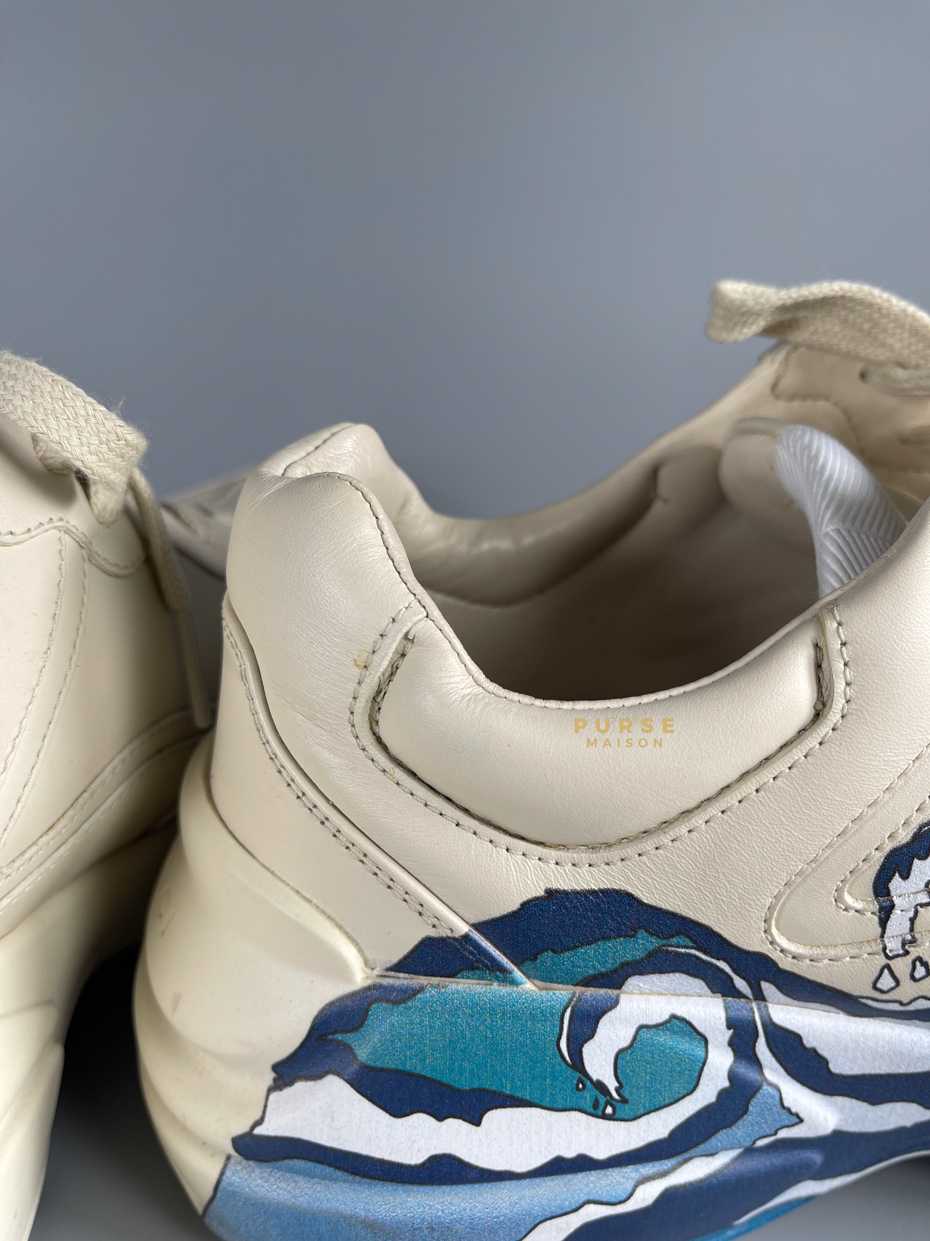Gucci Rhyton Wave Men's Sneakers Size 38 (28cm) | Purse Maison Luxury Bags Shop