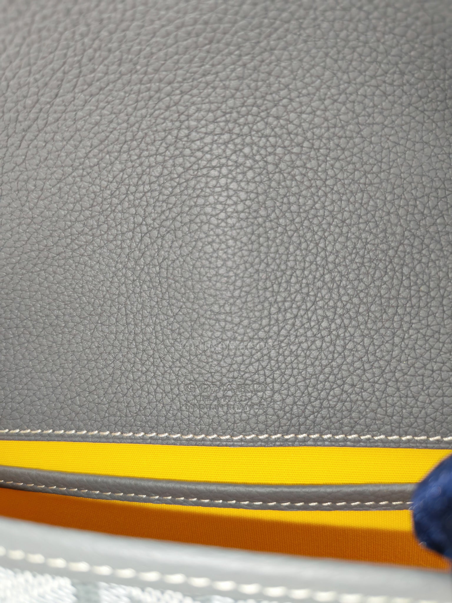 Belvedere Crossbody Bag PM in Gray Goyardine Canvas