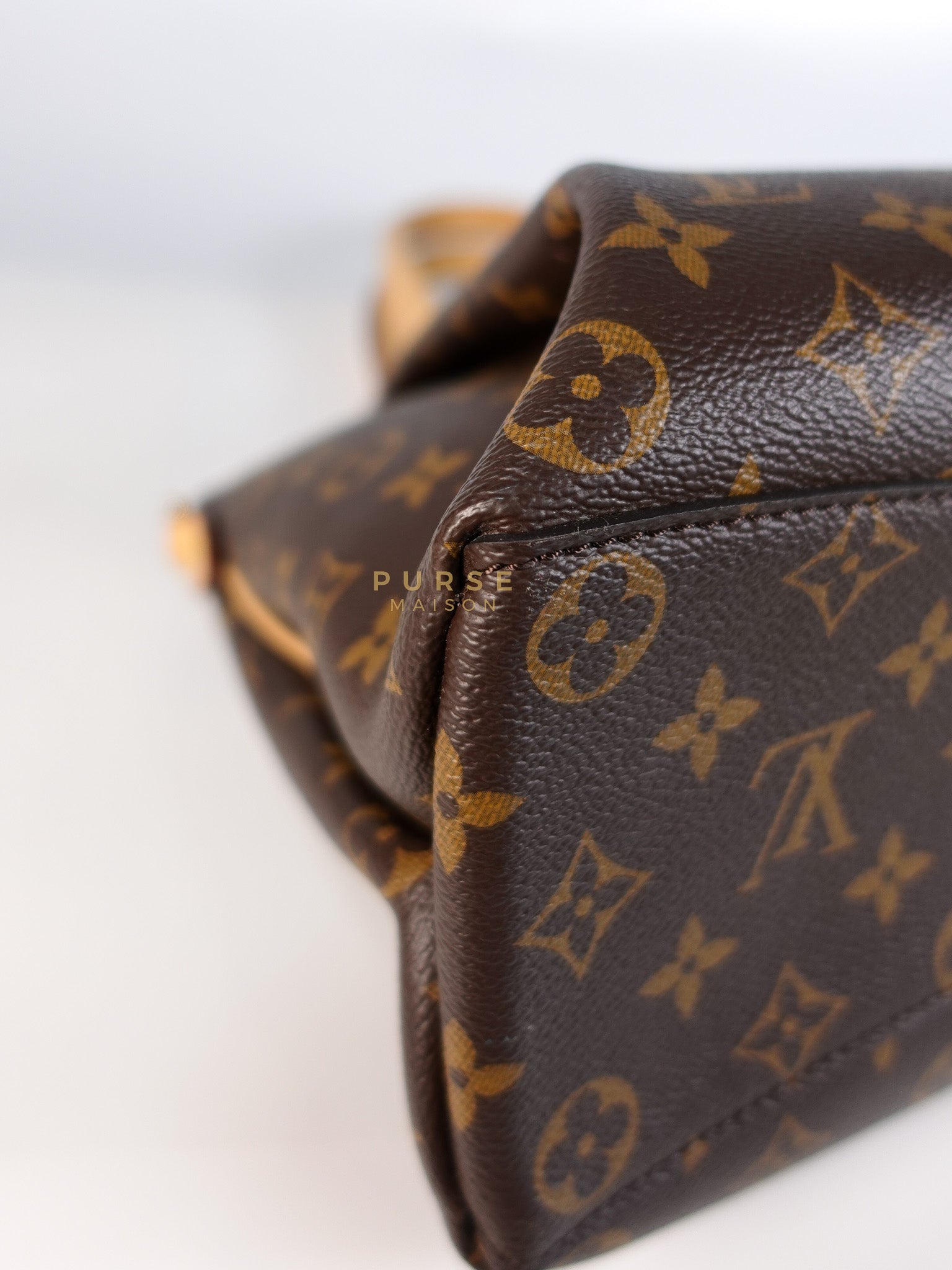 Rivoli MM 2way Bag in Monogram Canvas & Gold Hardware (Date Code: MB2179) | Purse Maison Luxury Bags Shop