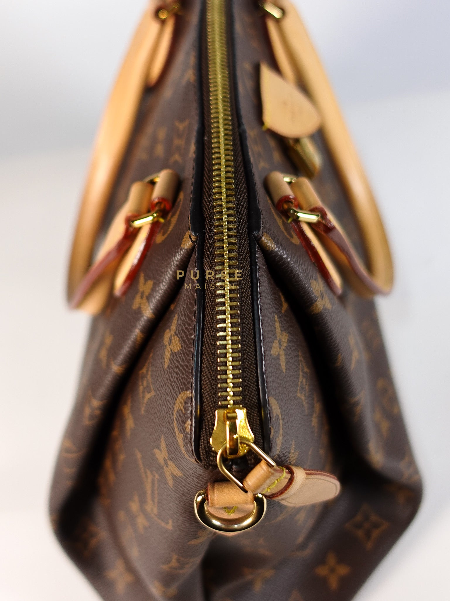 Rivoli MM 2way Bag in Monogram Canvas & Gold Hardware (Date Code: MB2179) | Purse Maison Luxury Bags Shop