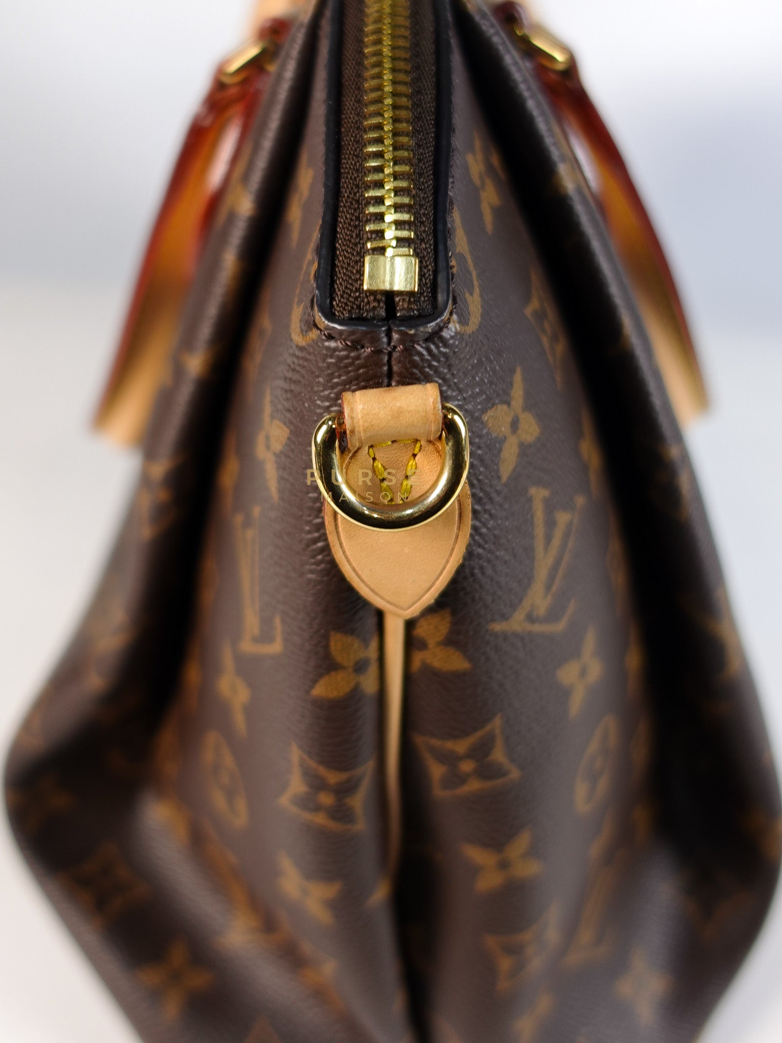 Rivoli MM 2way Bag in Monogram Canvas & Gold Hardware (Date Code: MB2179) | Purse Maison Luxury Bags Shop